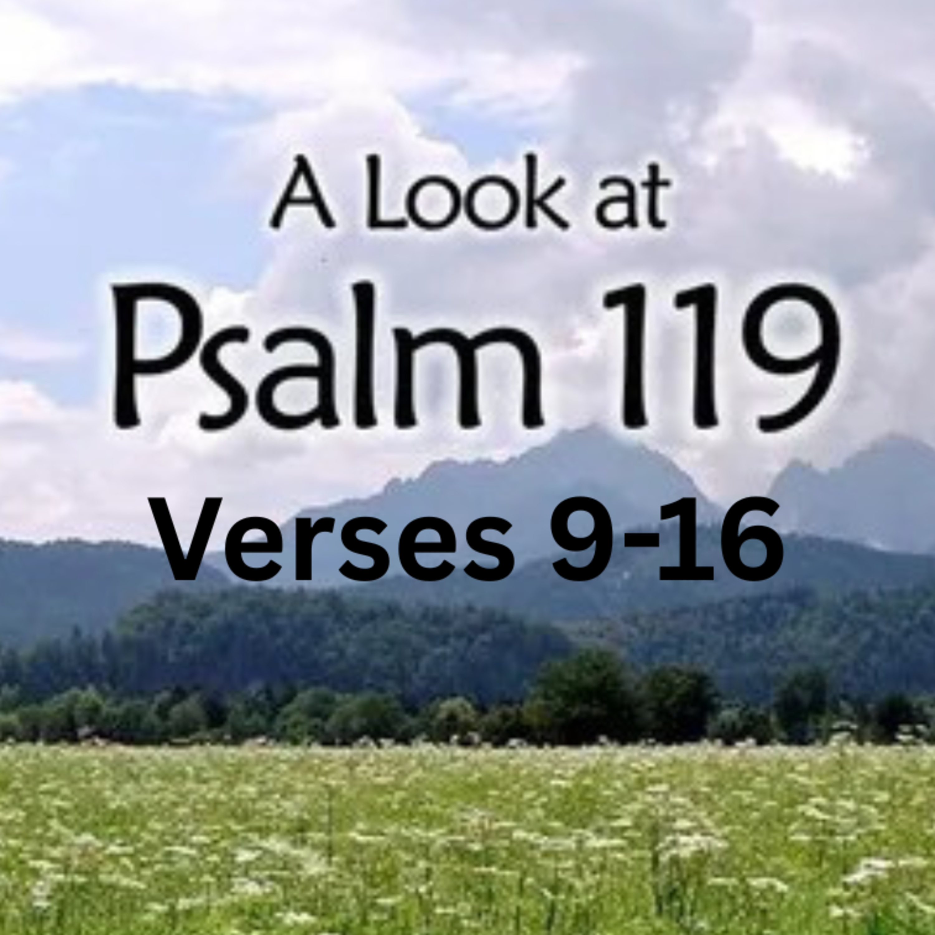Psalm 119 verses 9-16 episode artwork