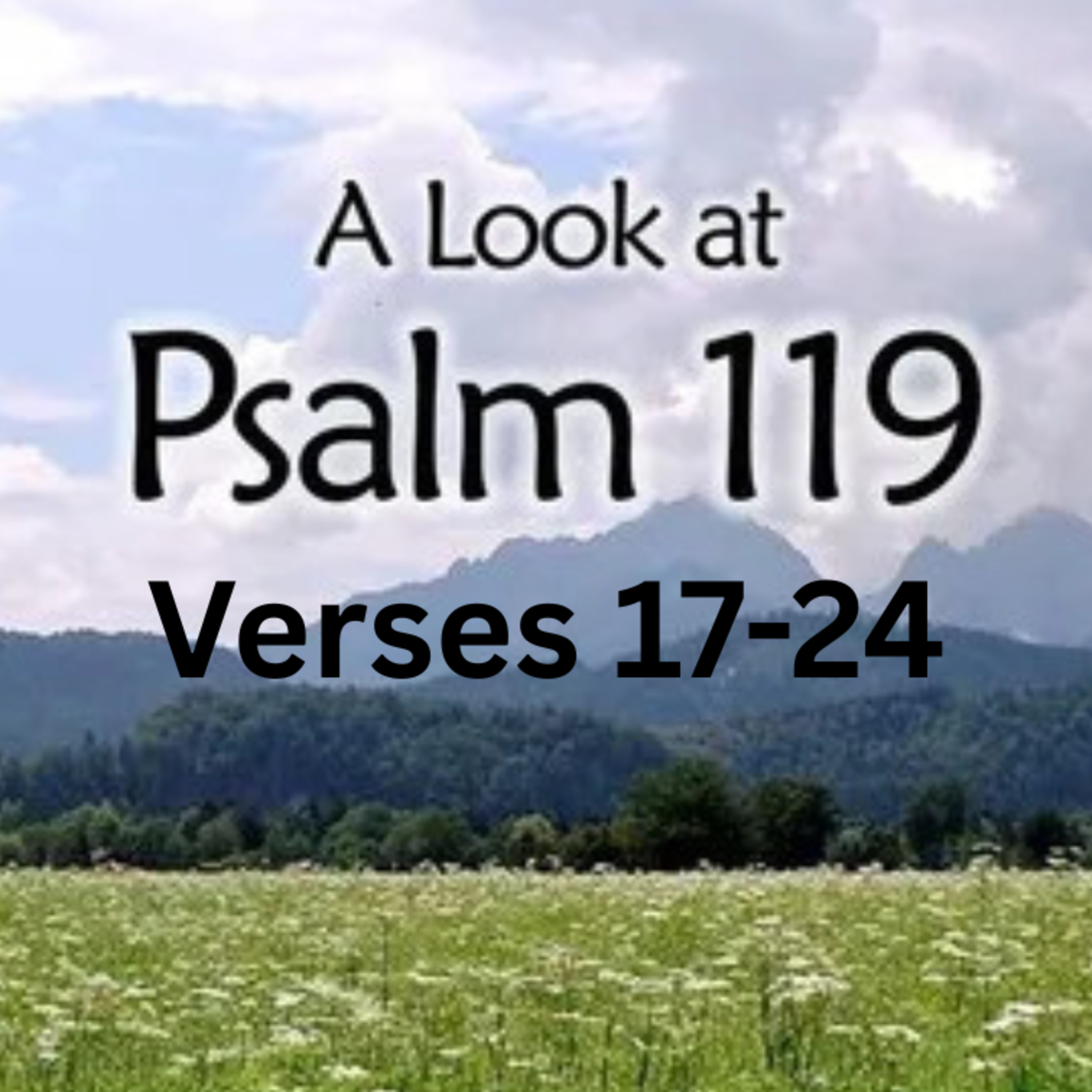 Psalm 119: 17-24 episode artwork