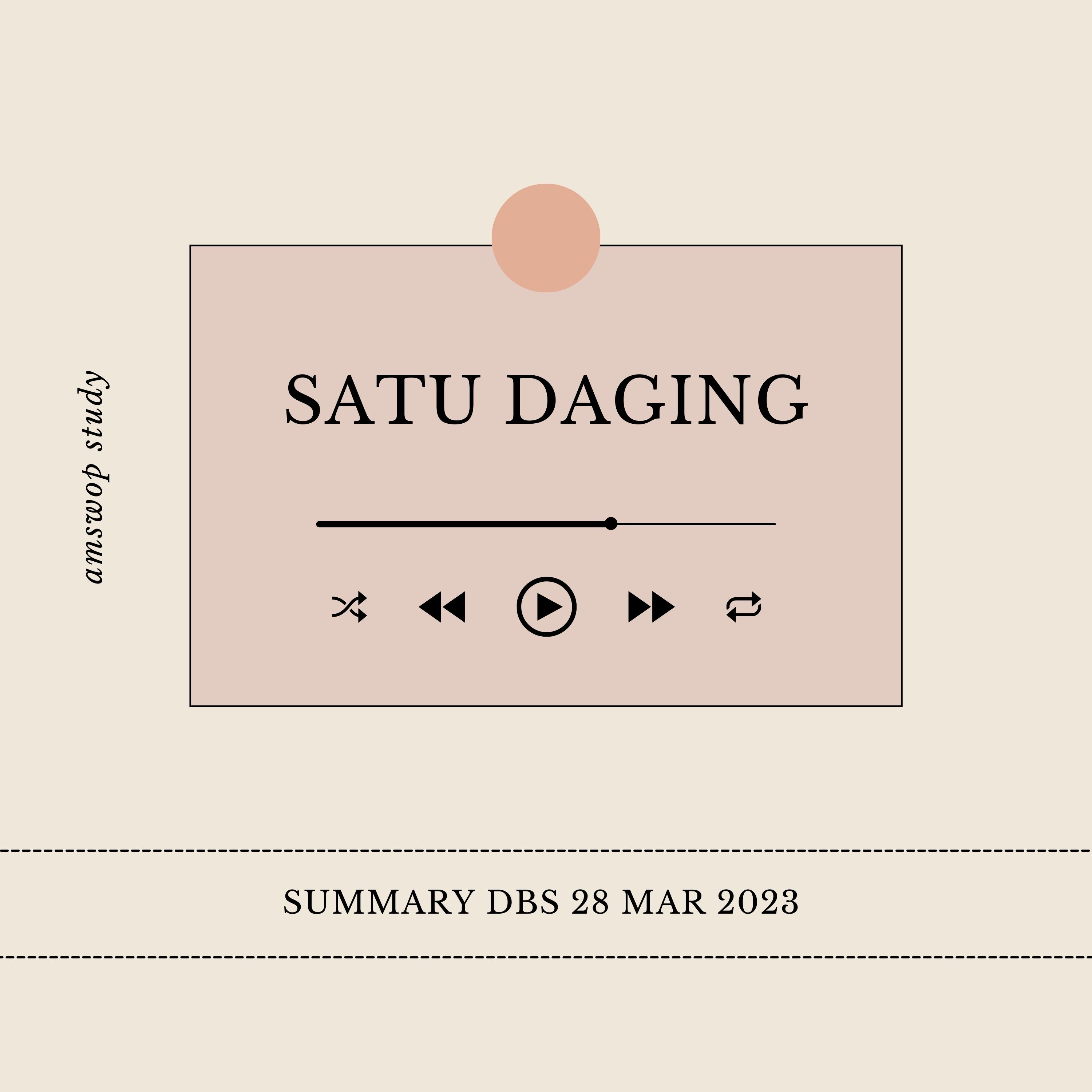 Summary Class 7 : Satu Daging episode artwork