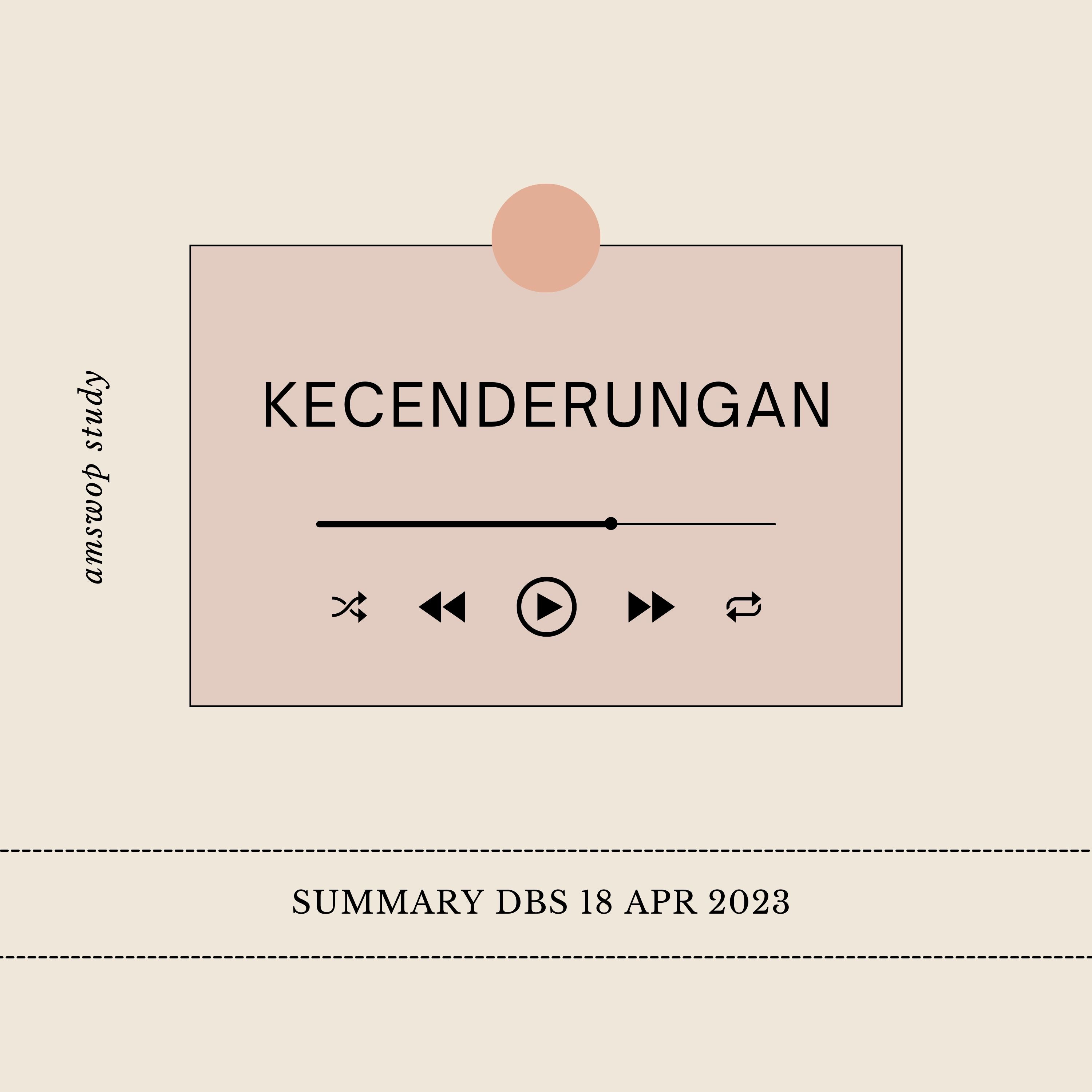 Summary Class 39 : Kecenderungan episode artwork