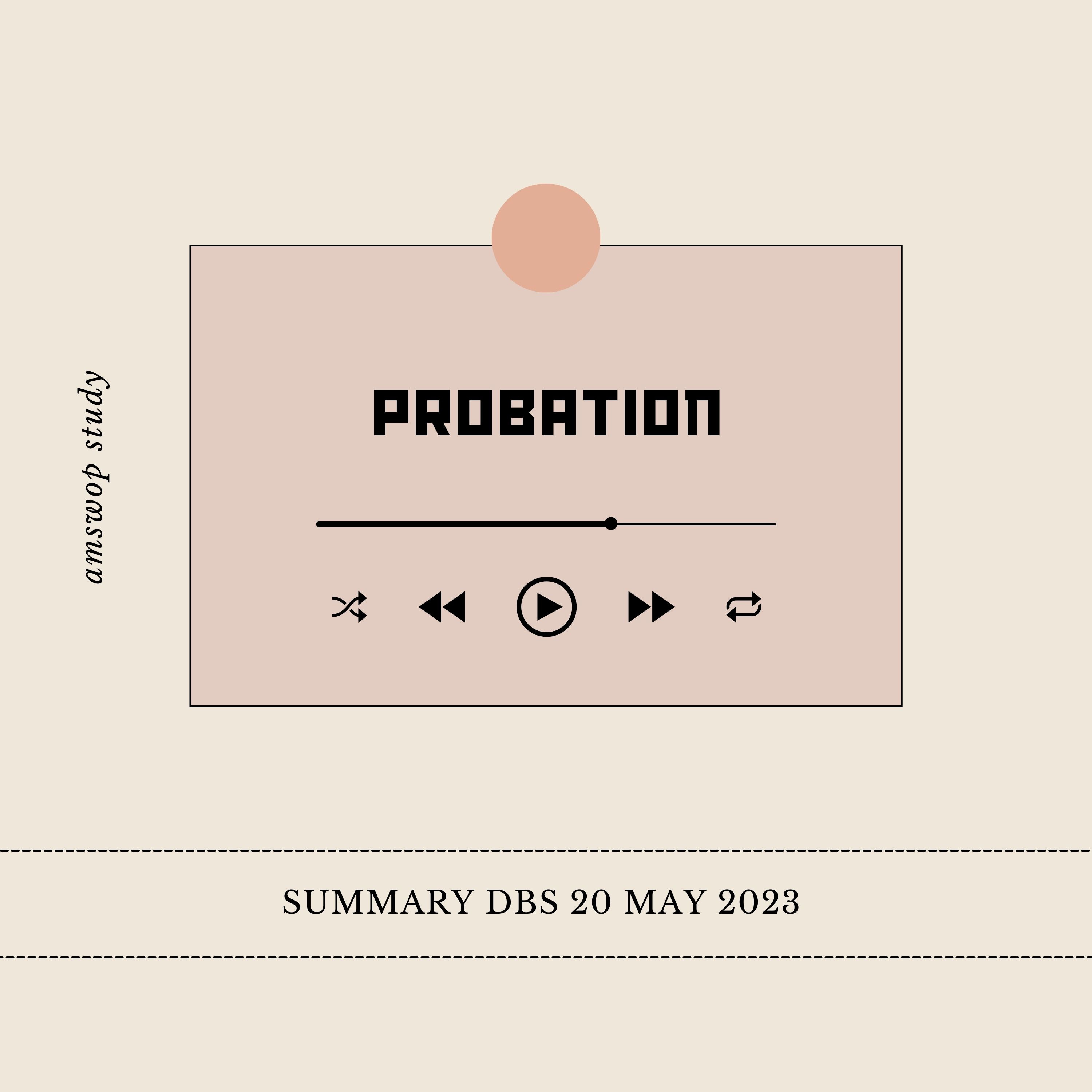Summary Class : Probation [200523] episode artwork