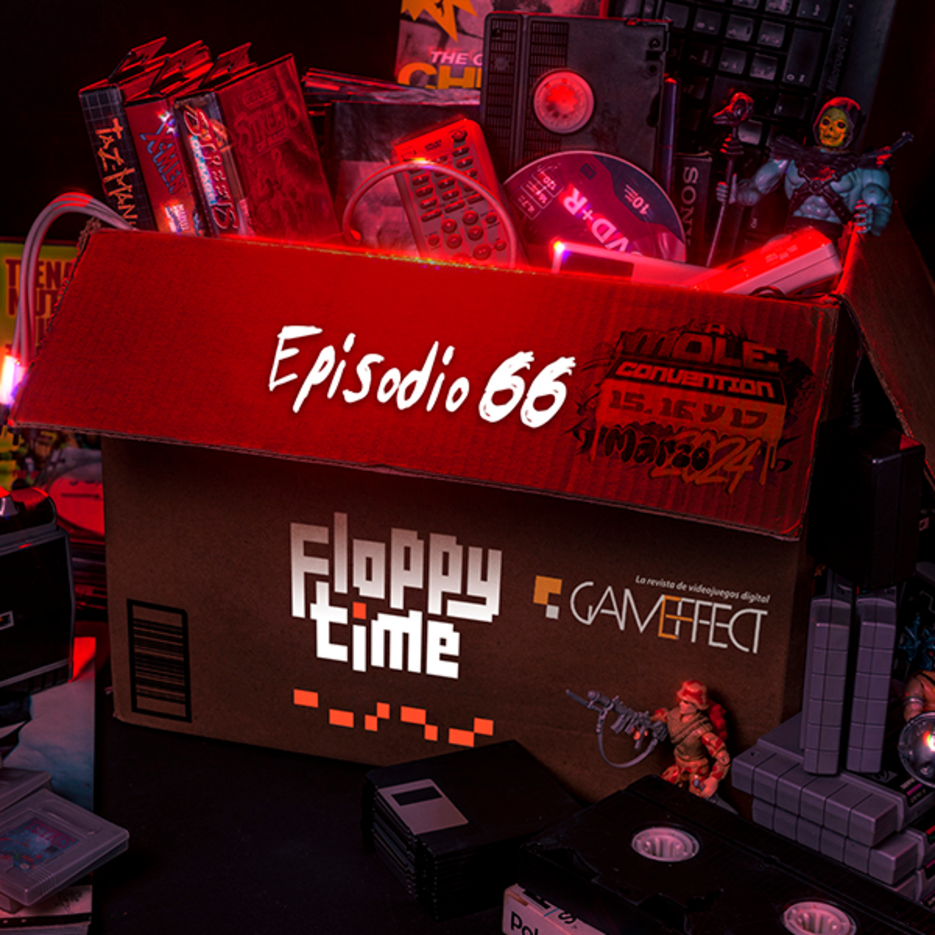 Floppy Time 066: ¡La Mole ComicCon 2024 X @GameEffectMX! episode artwork