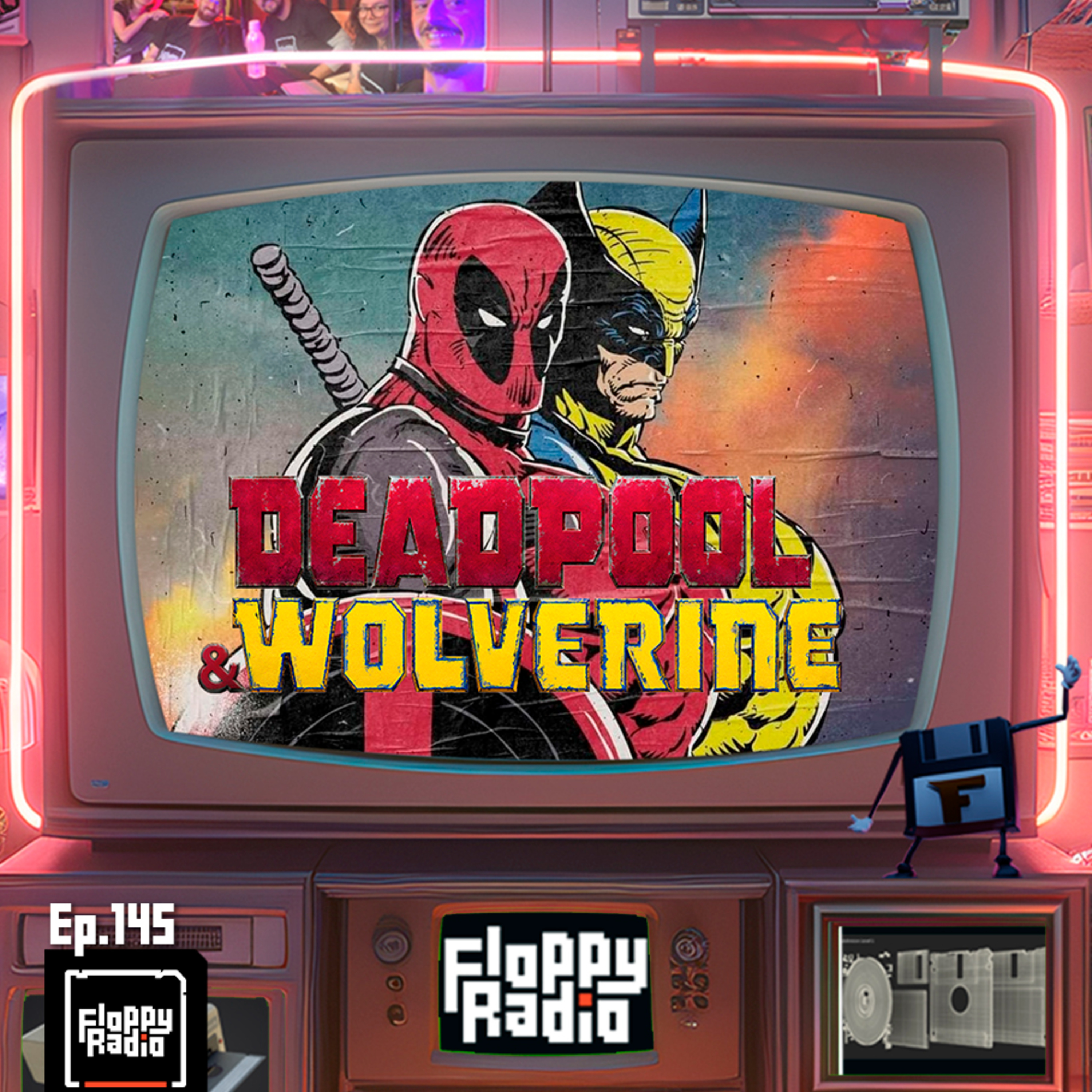 E145: #Deadpool & #Wolverine: otra vez nostalgia, superhéroes, estrellas de cine y el multiverso episode artwork