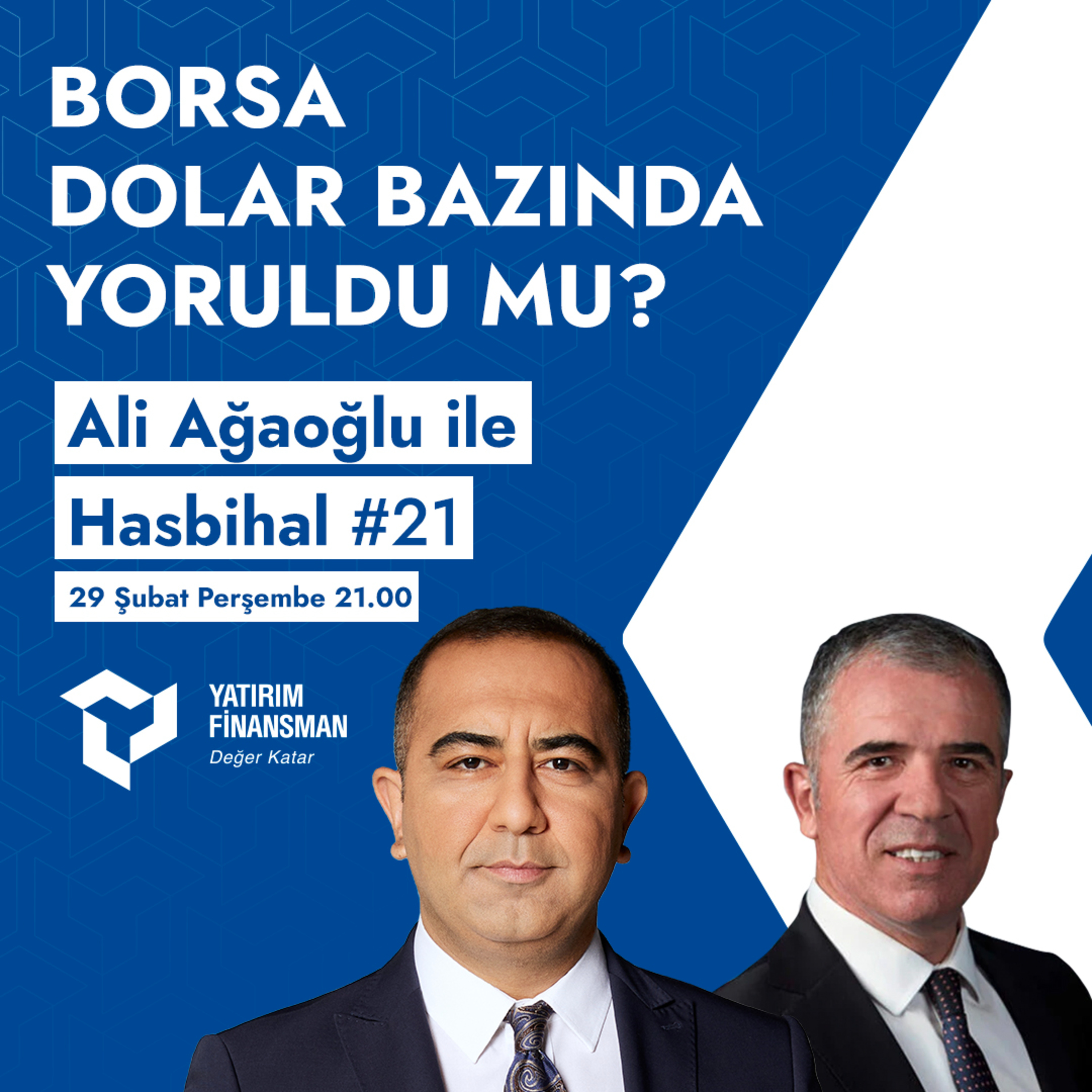 Ali Ağaoğlu ile Hasbihal #21 I Borsa Dolar Bazında Yoruldu mu? episode artwork
