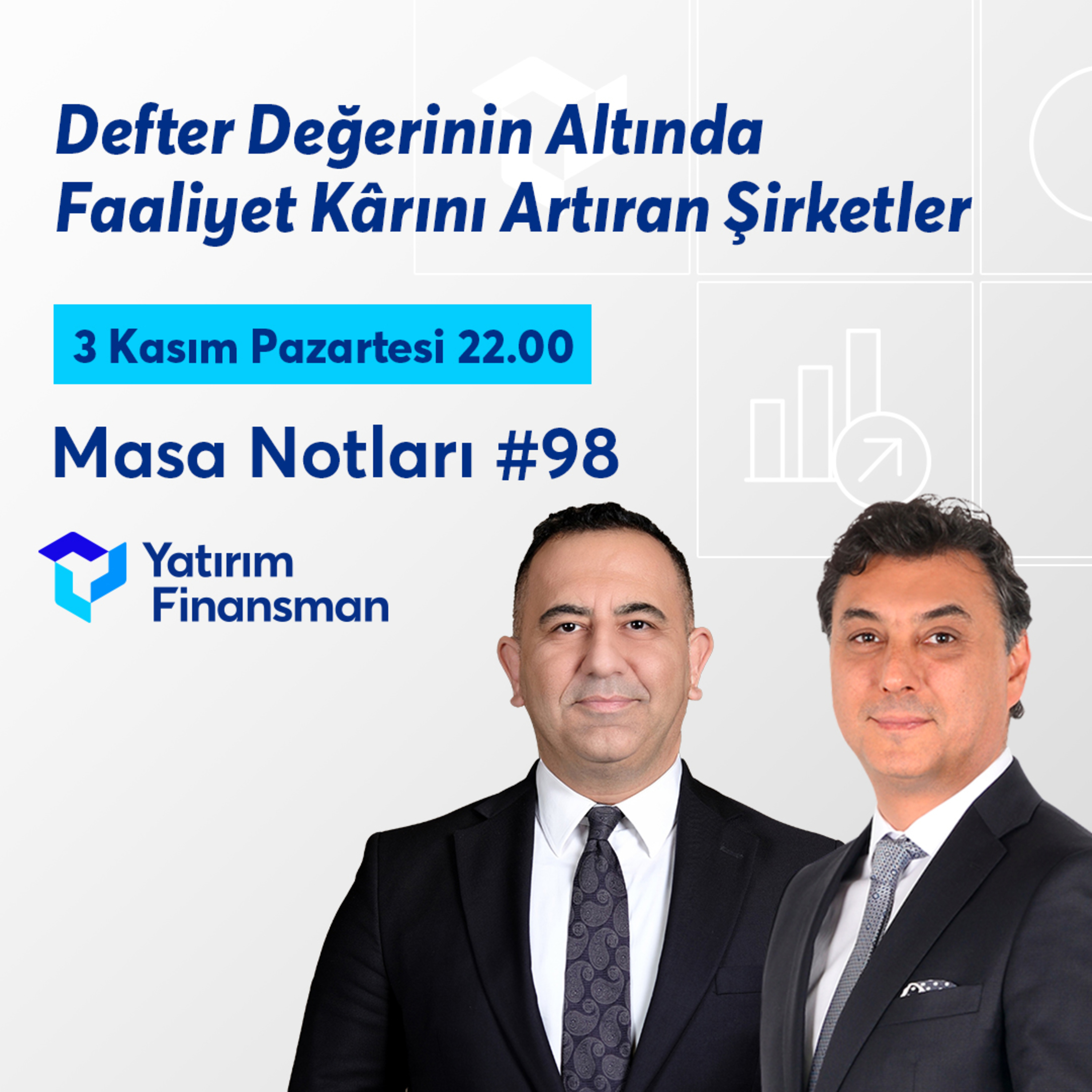 Defter Değerinin Altında Faaliyet Kârını Artıran Şirketler | Masa Notları #98 episode artwork