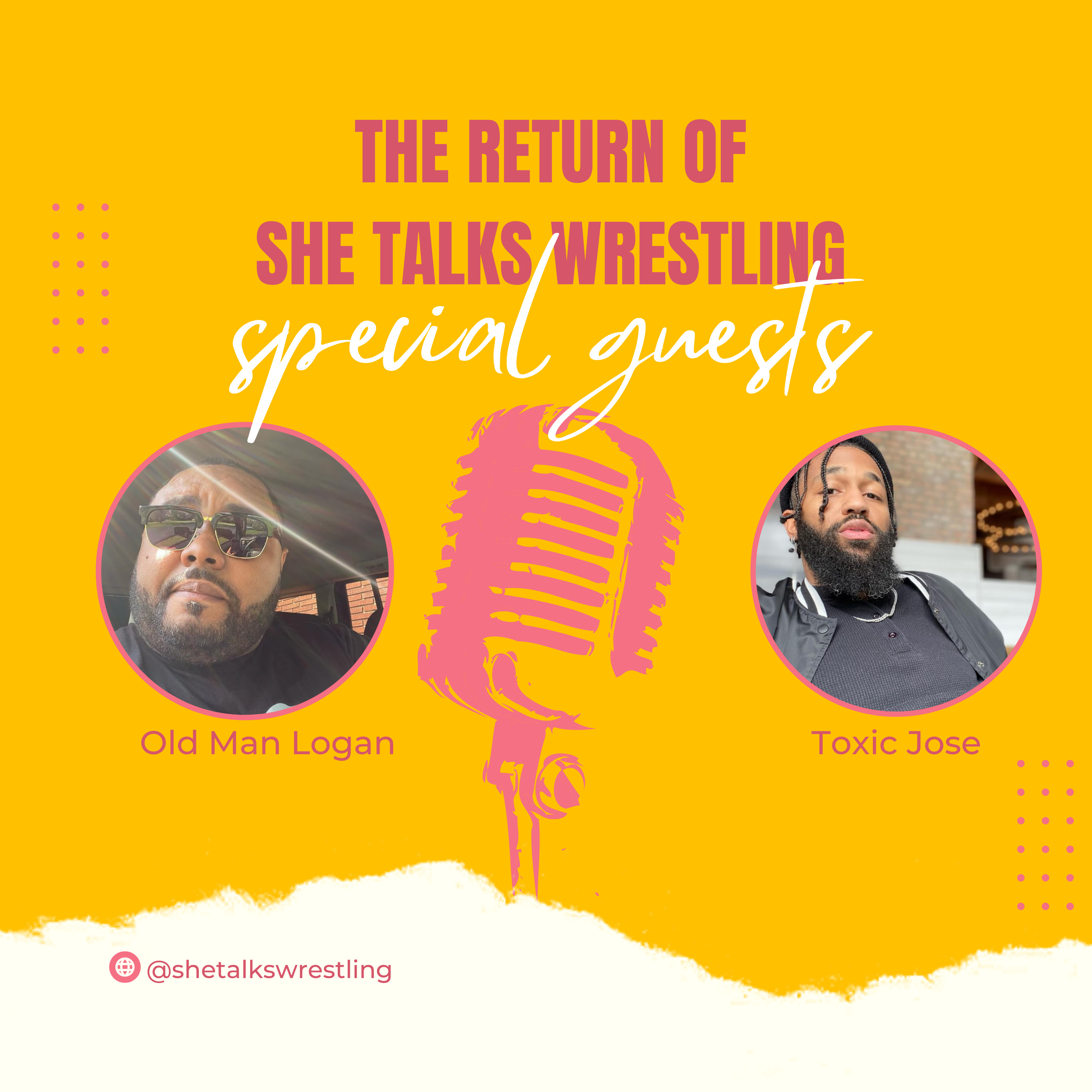 The Return of She Talks Wrestling ft Logan and Jose episode artwork