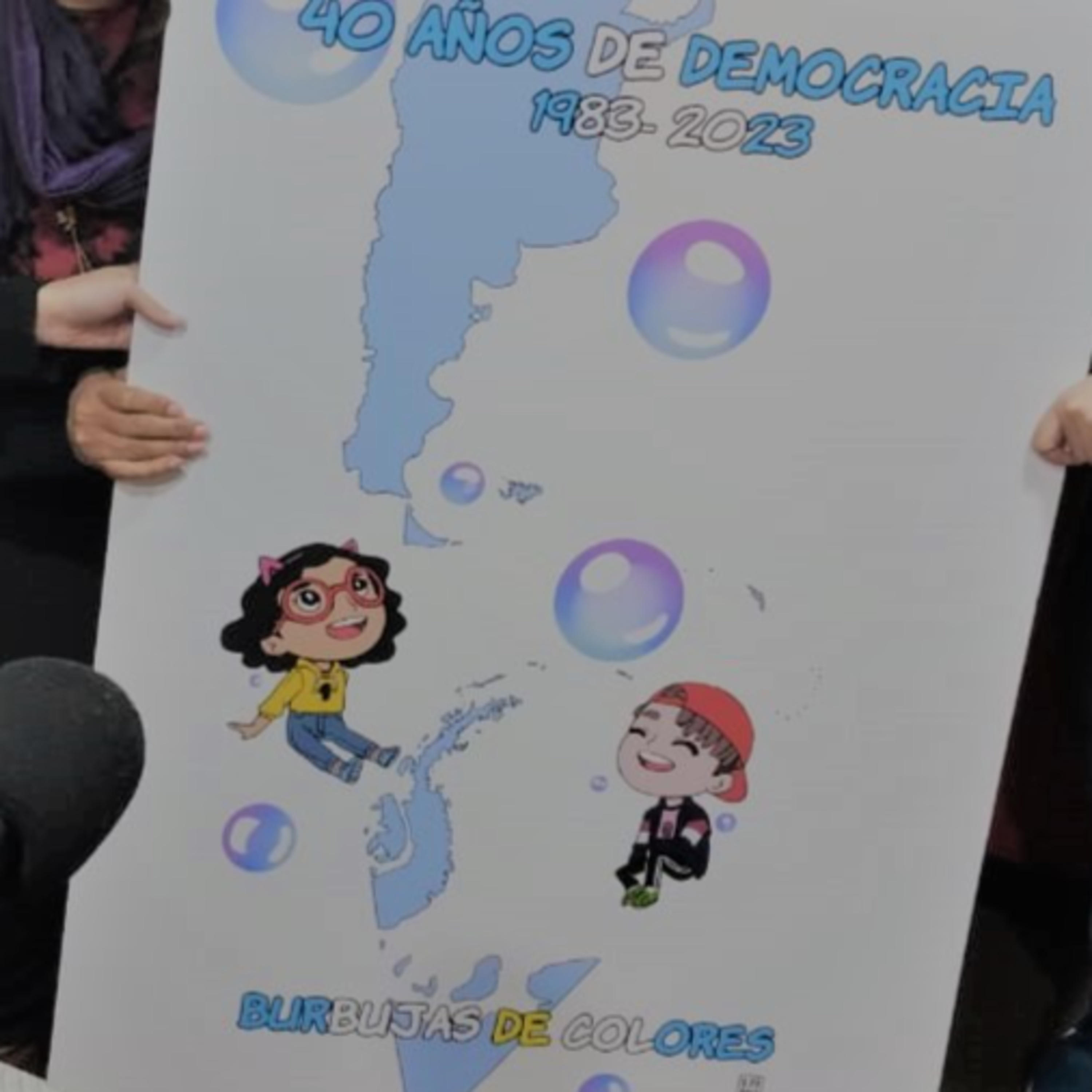 Burbujas de colores
