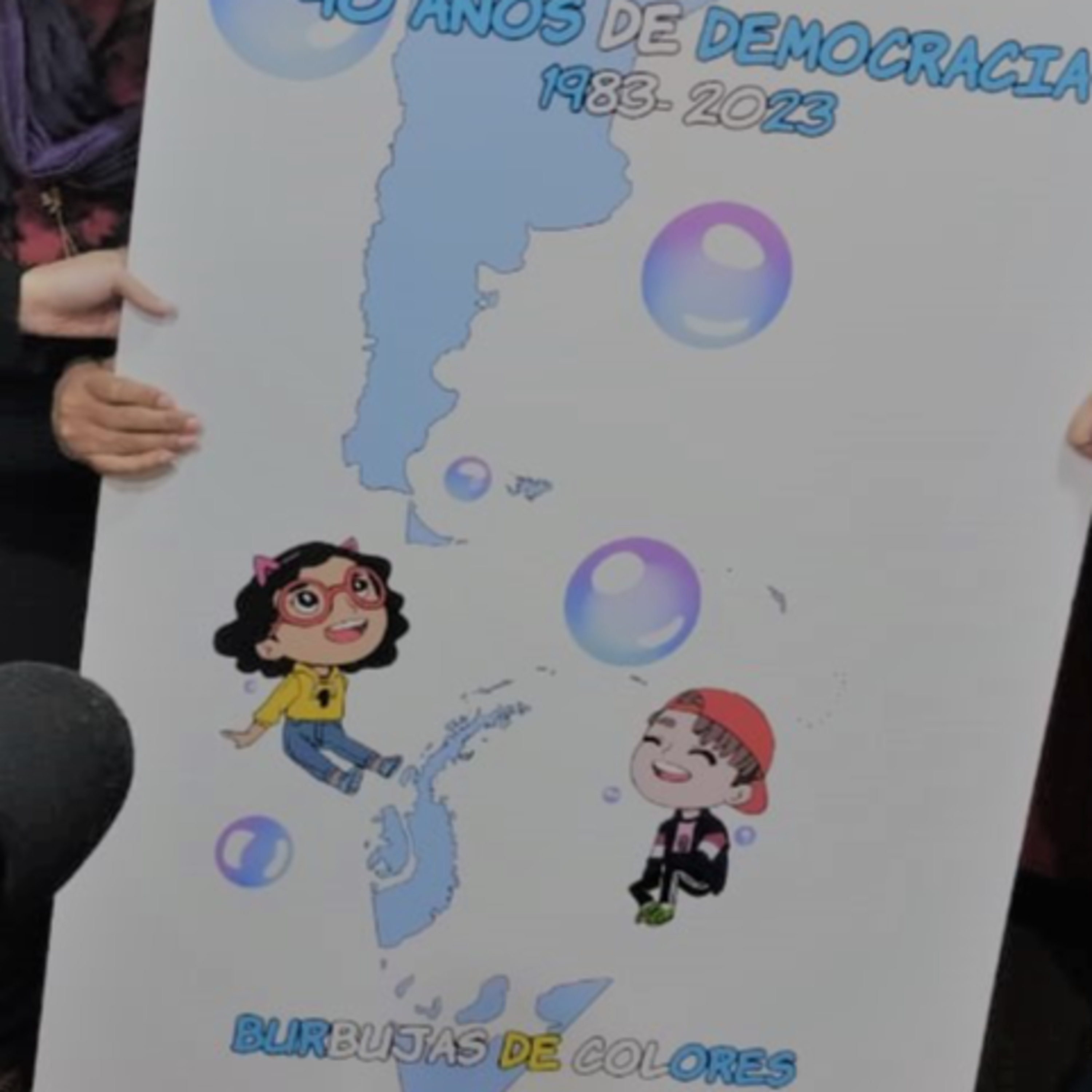Burbujas de colores