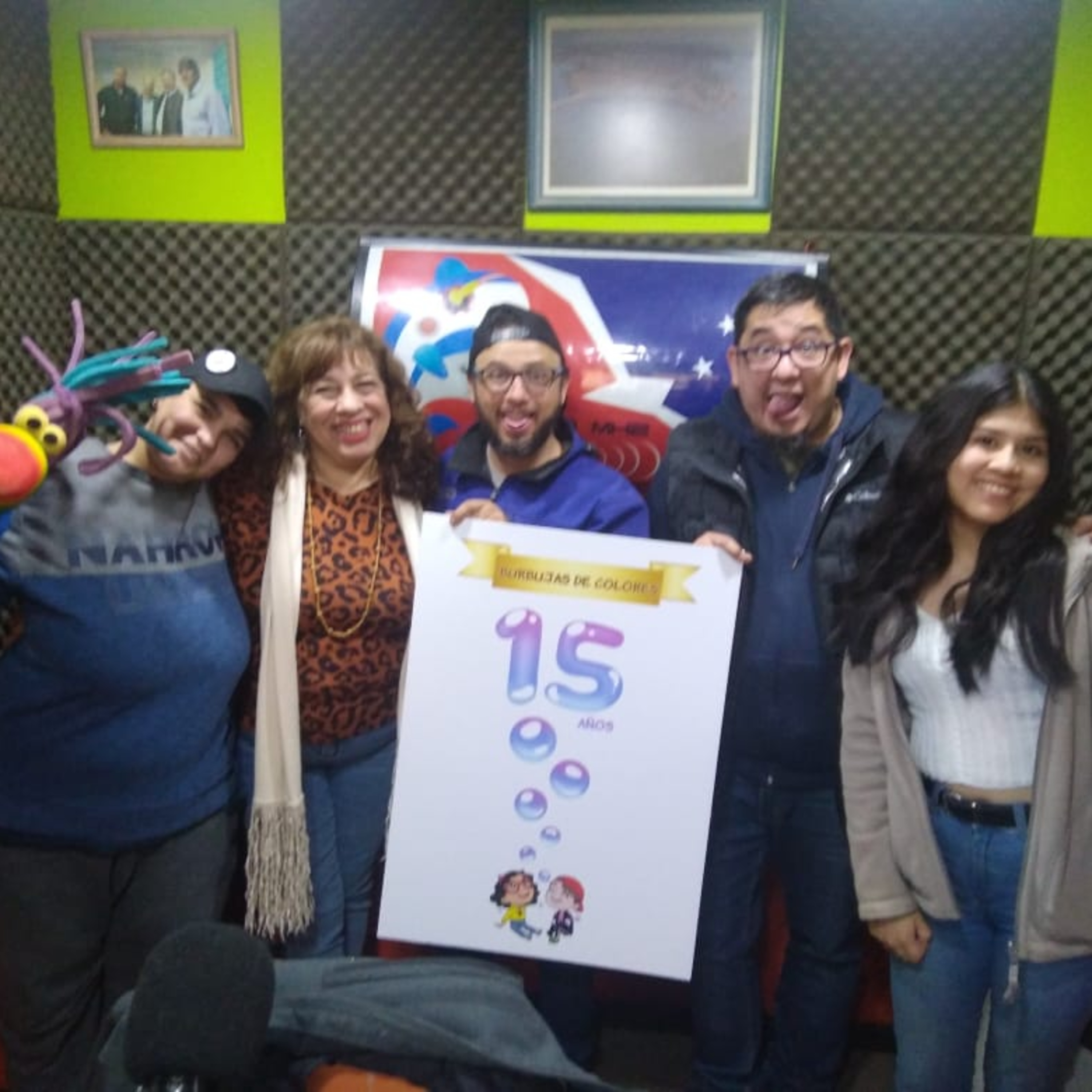 Burbujas de colores
