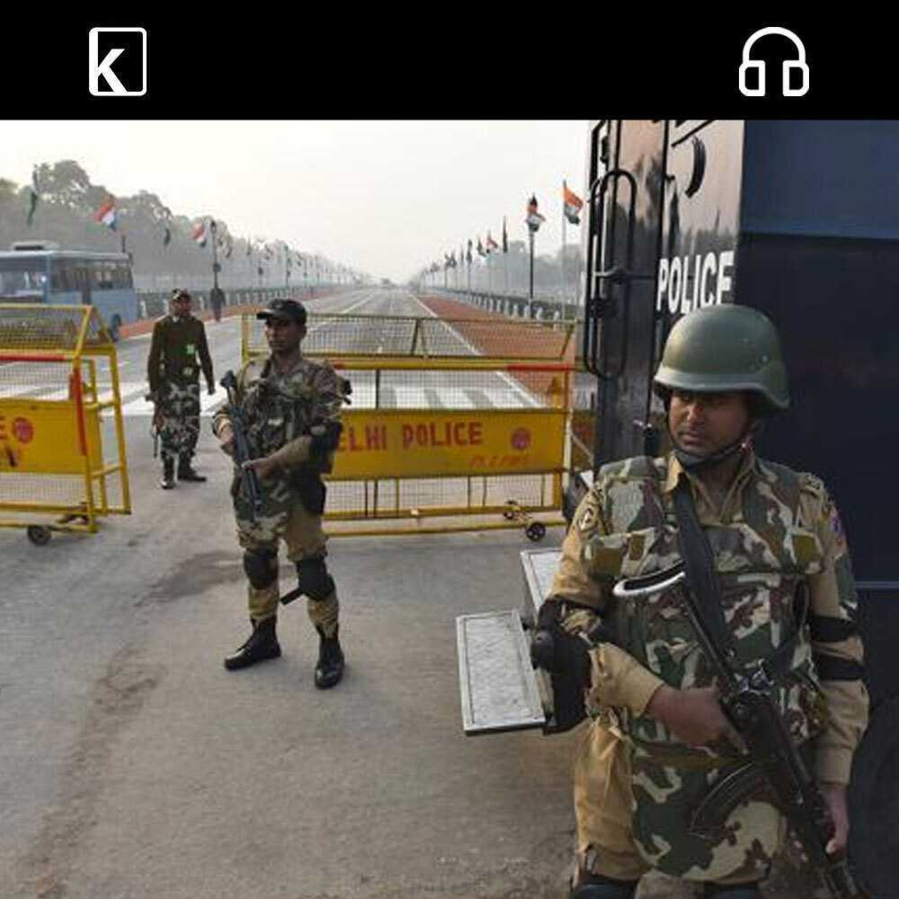 Security Alert in Delhi Amid Israel-Hamas Tensions