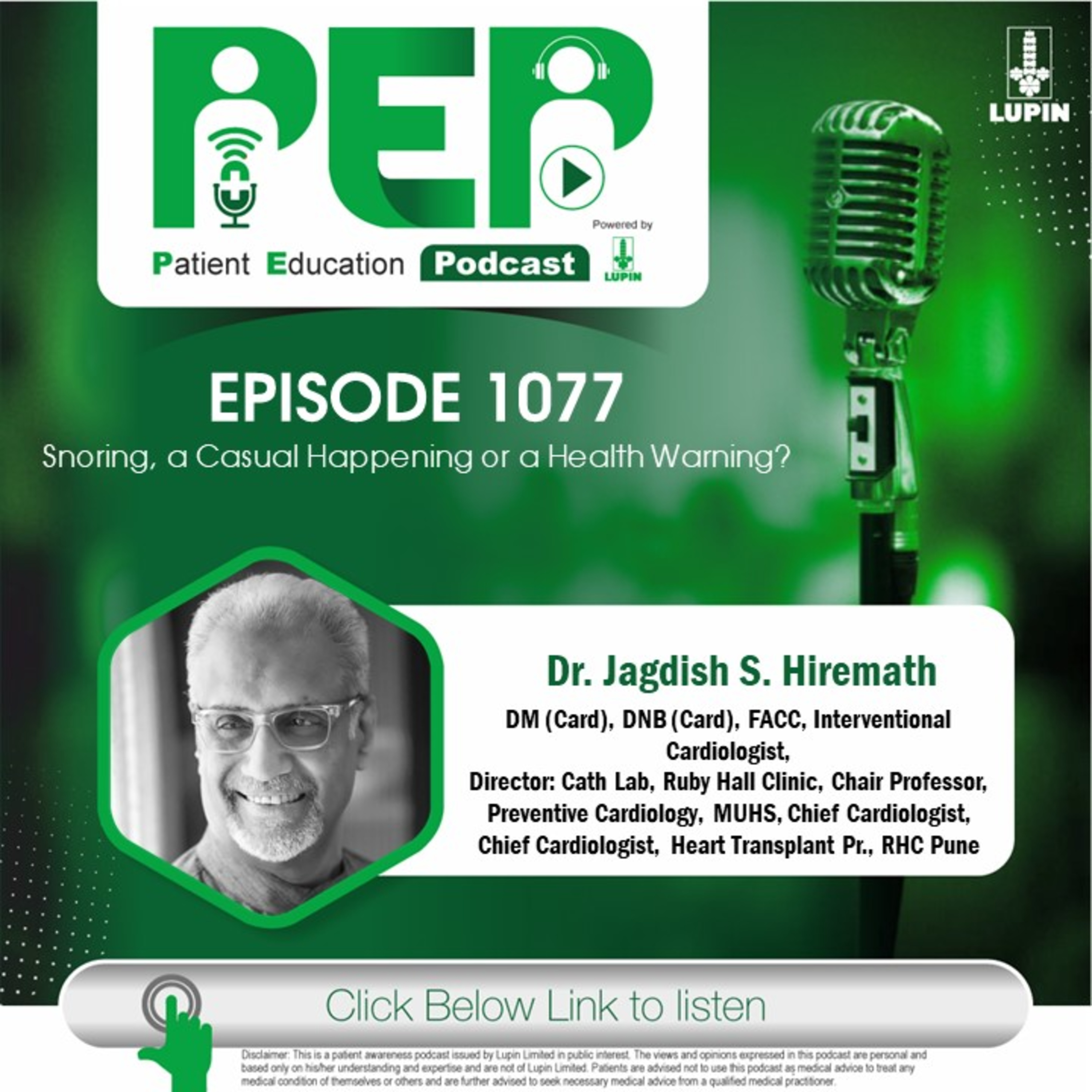 PEP - Patient Education Podcast