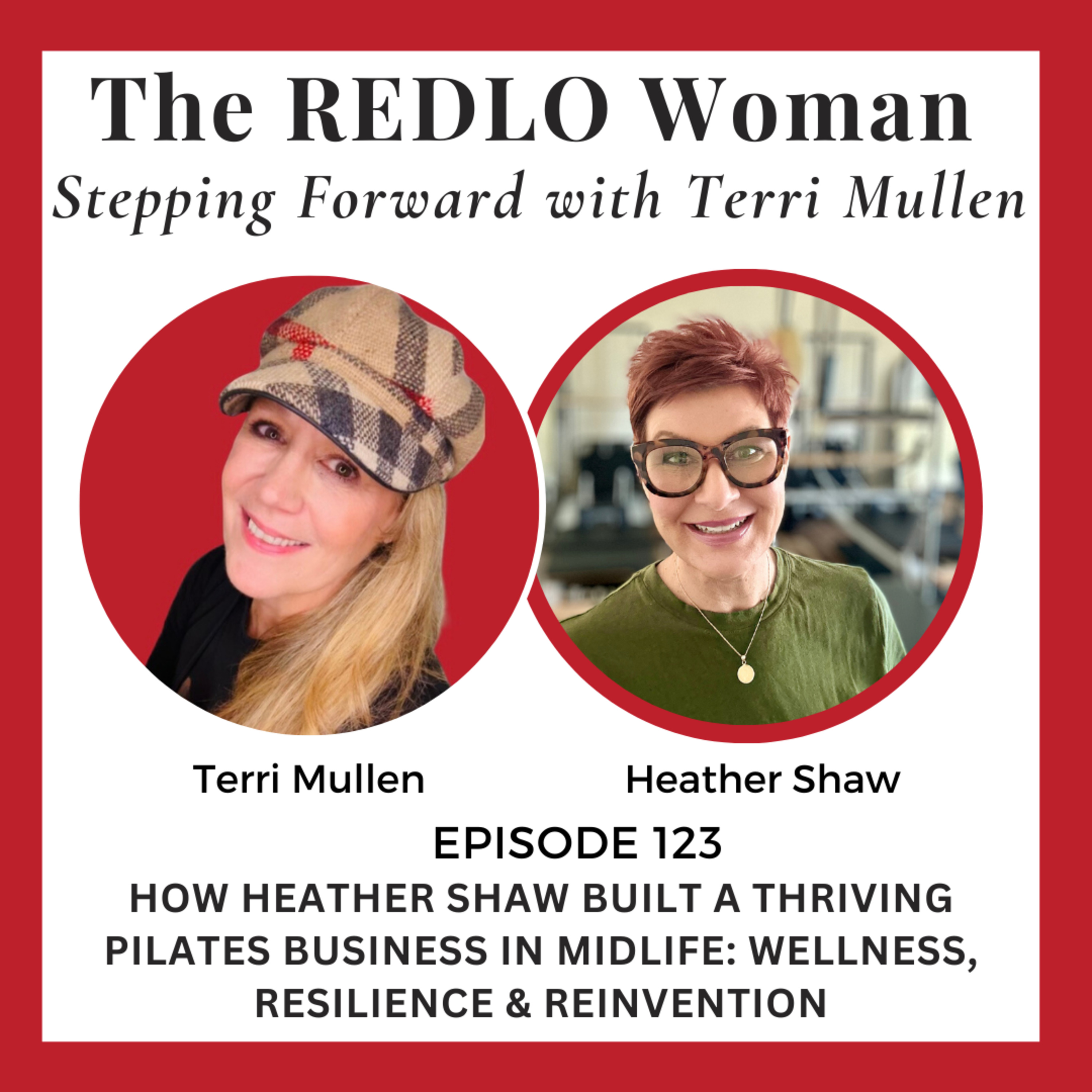 The Redlo Woman Podcast | Empowering Midlife Female Entrepreneurs & Women