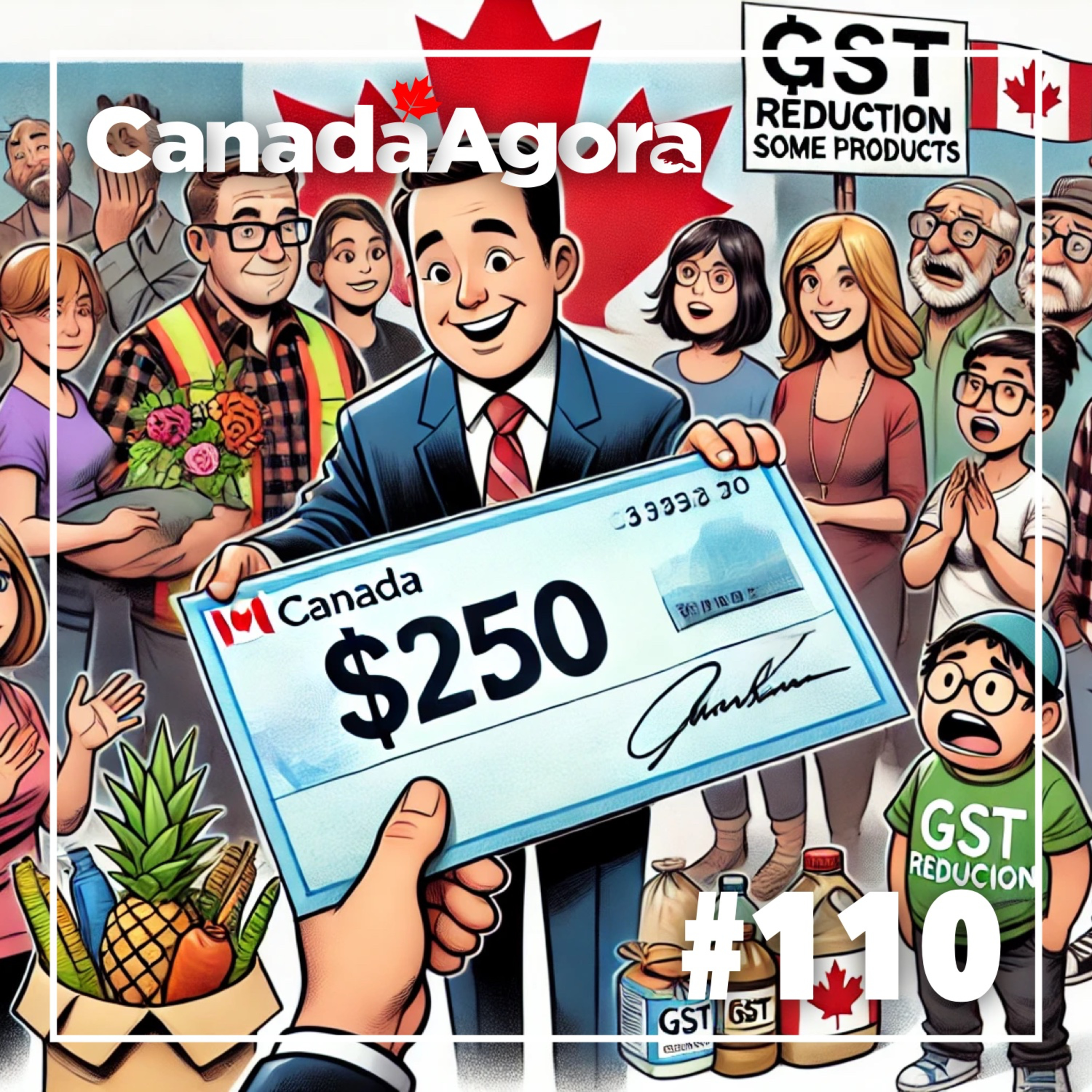 #110 - Governo anuncia isenção do GST e benefício de $250 episode artwork