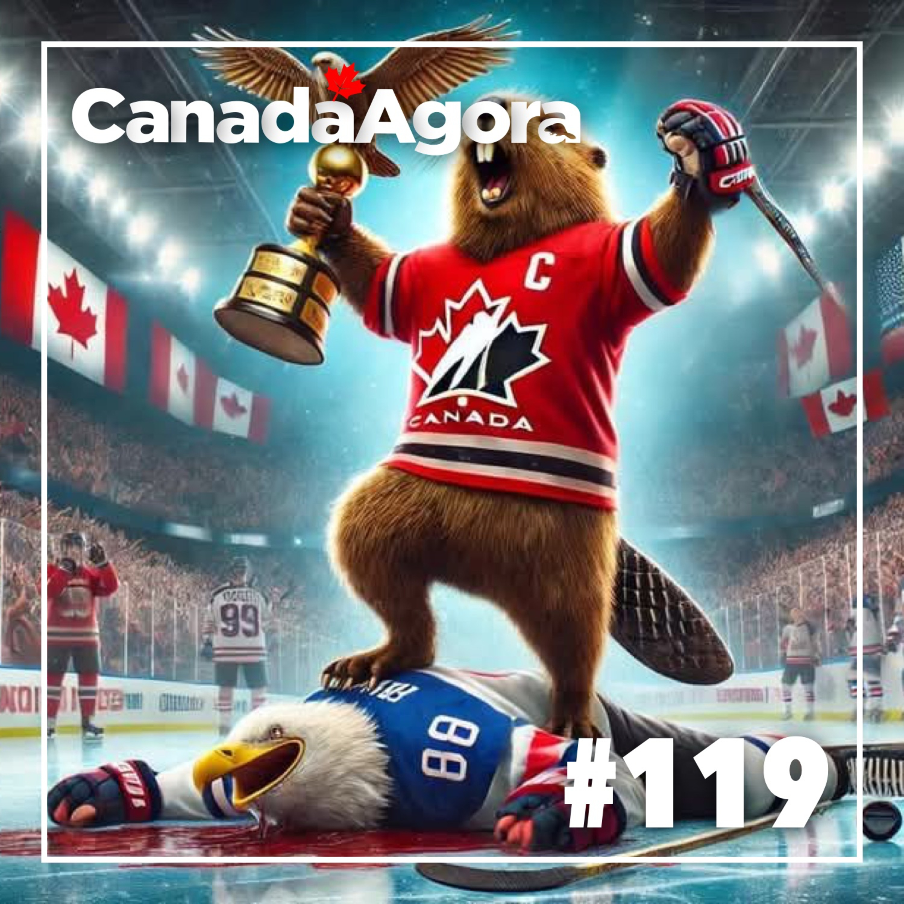 #119 - Sorry, but not sorry! Canadá vence a 4 Nations Face-off! episode artwork