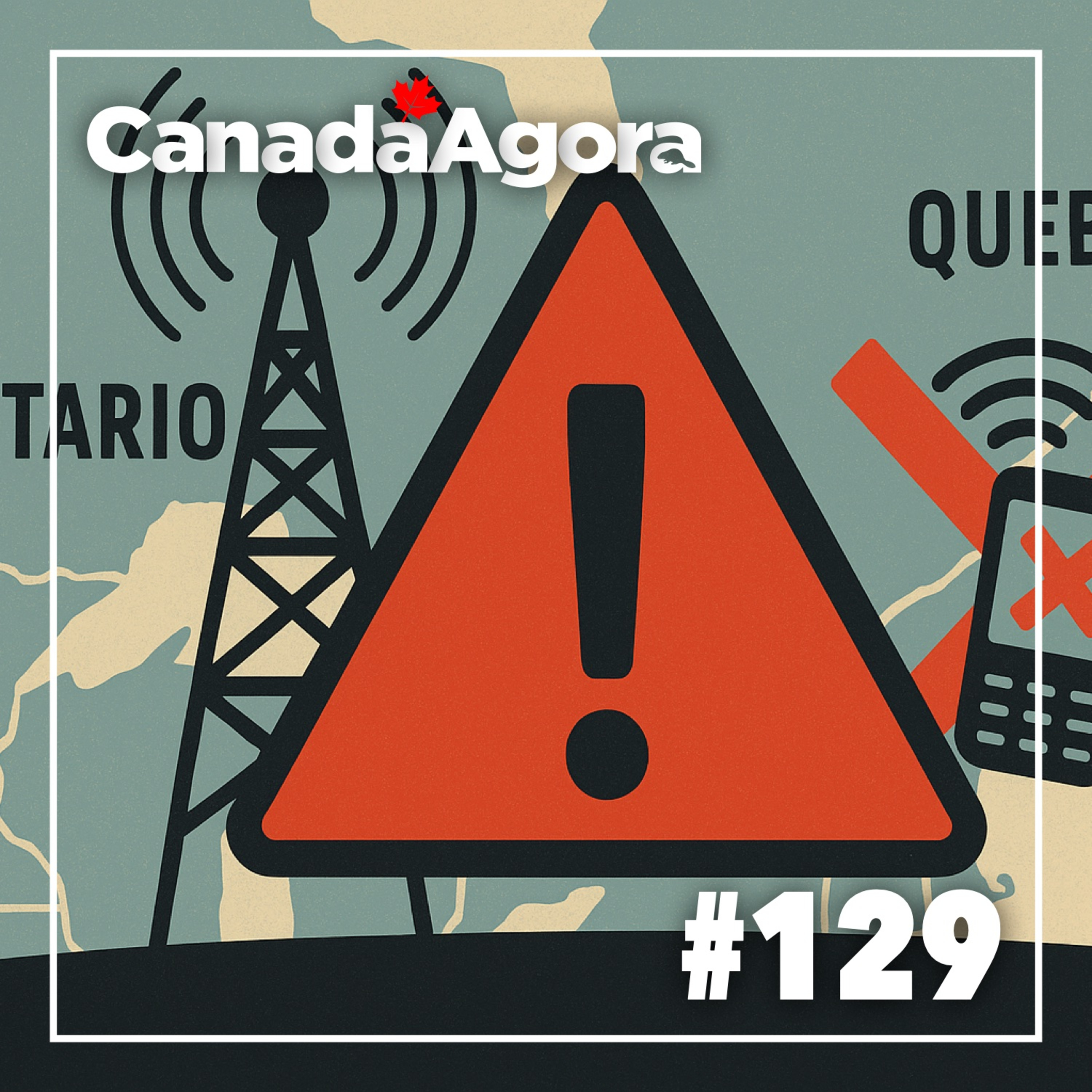 #129 - Bell causa interrupção de comunicação episode artwork