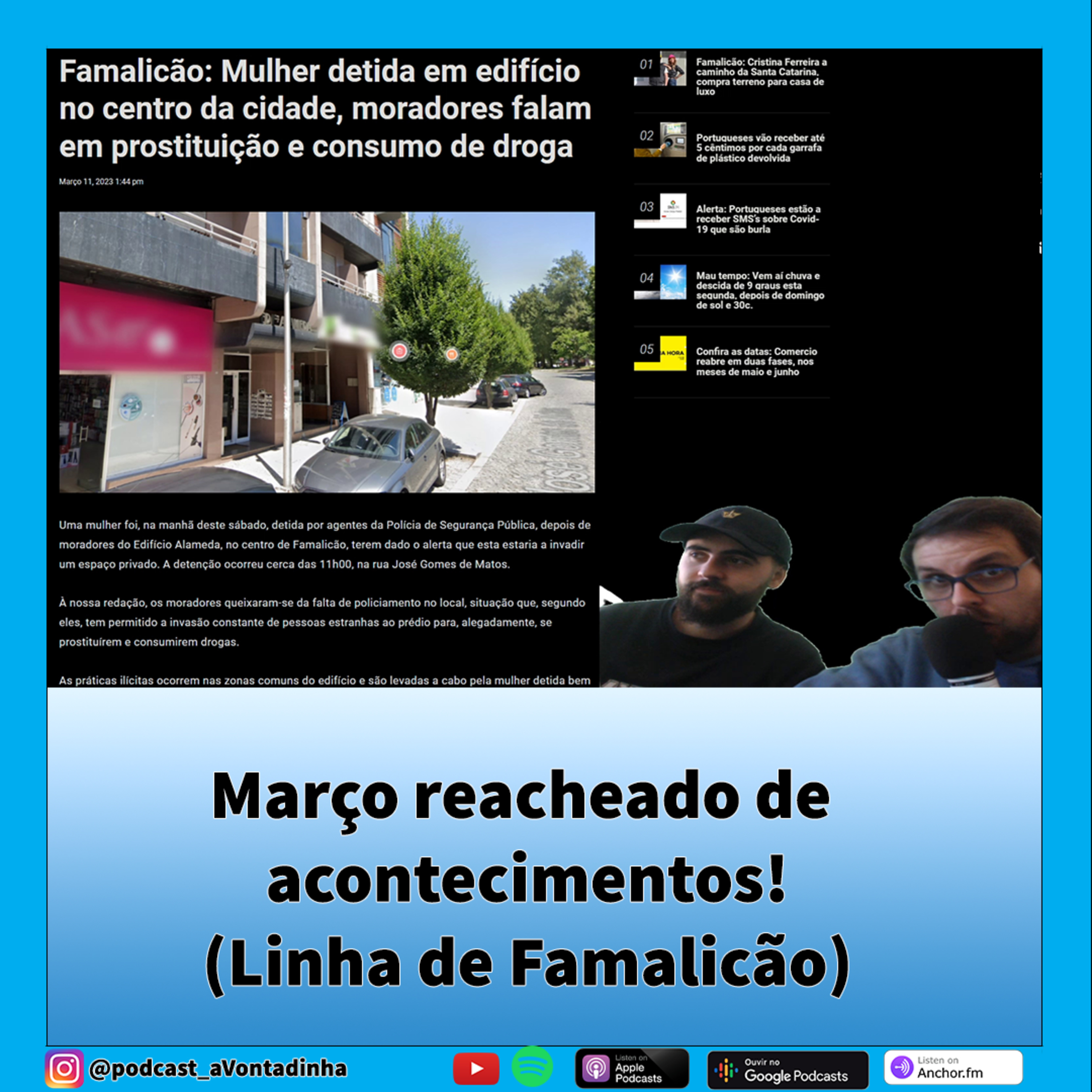Março foi recheado de acontecimentos em Famalicão! (Linha de Famalicão) episode artwork