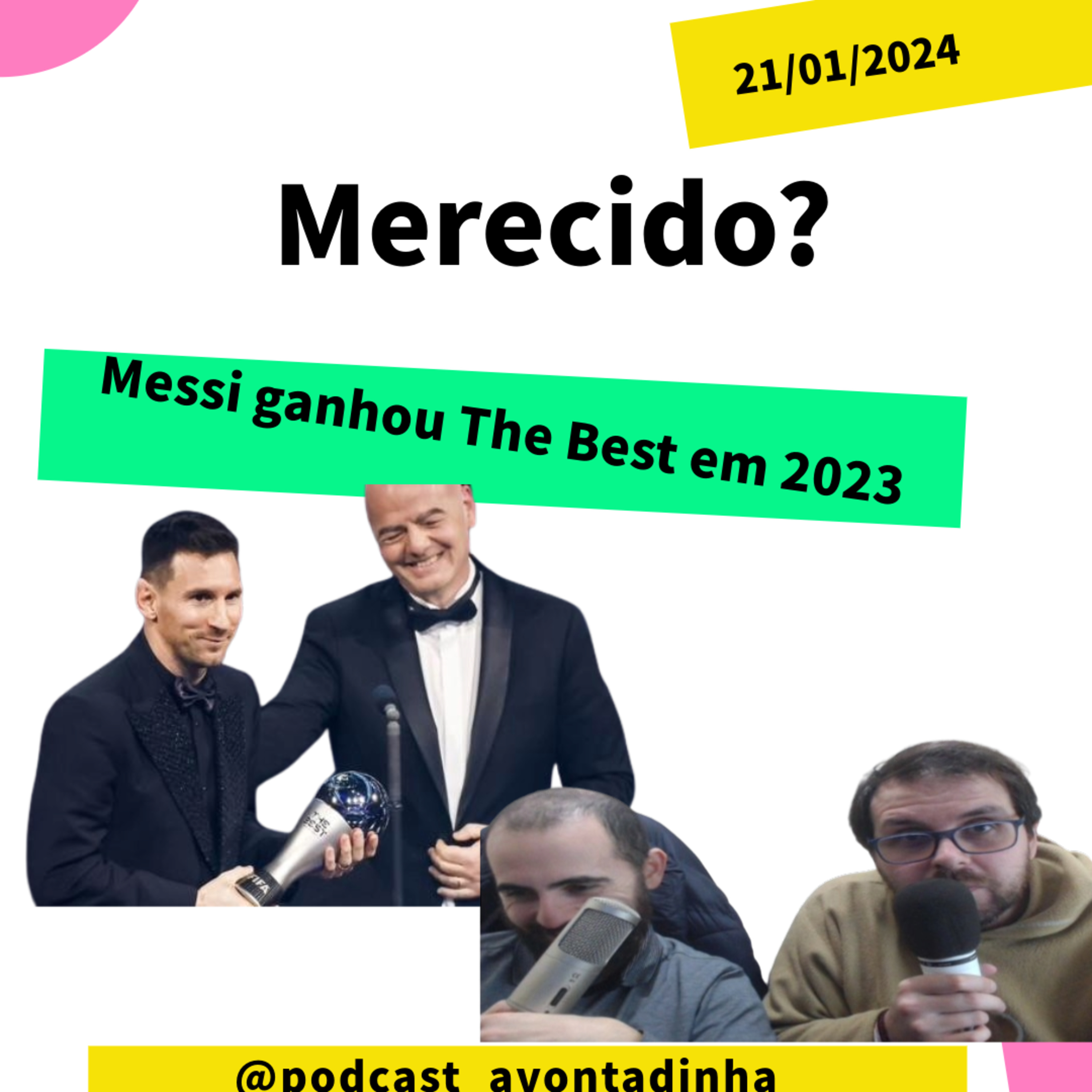Messi ganhou The Best 2023. Merecido?  episode artwork