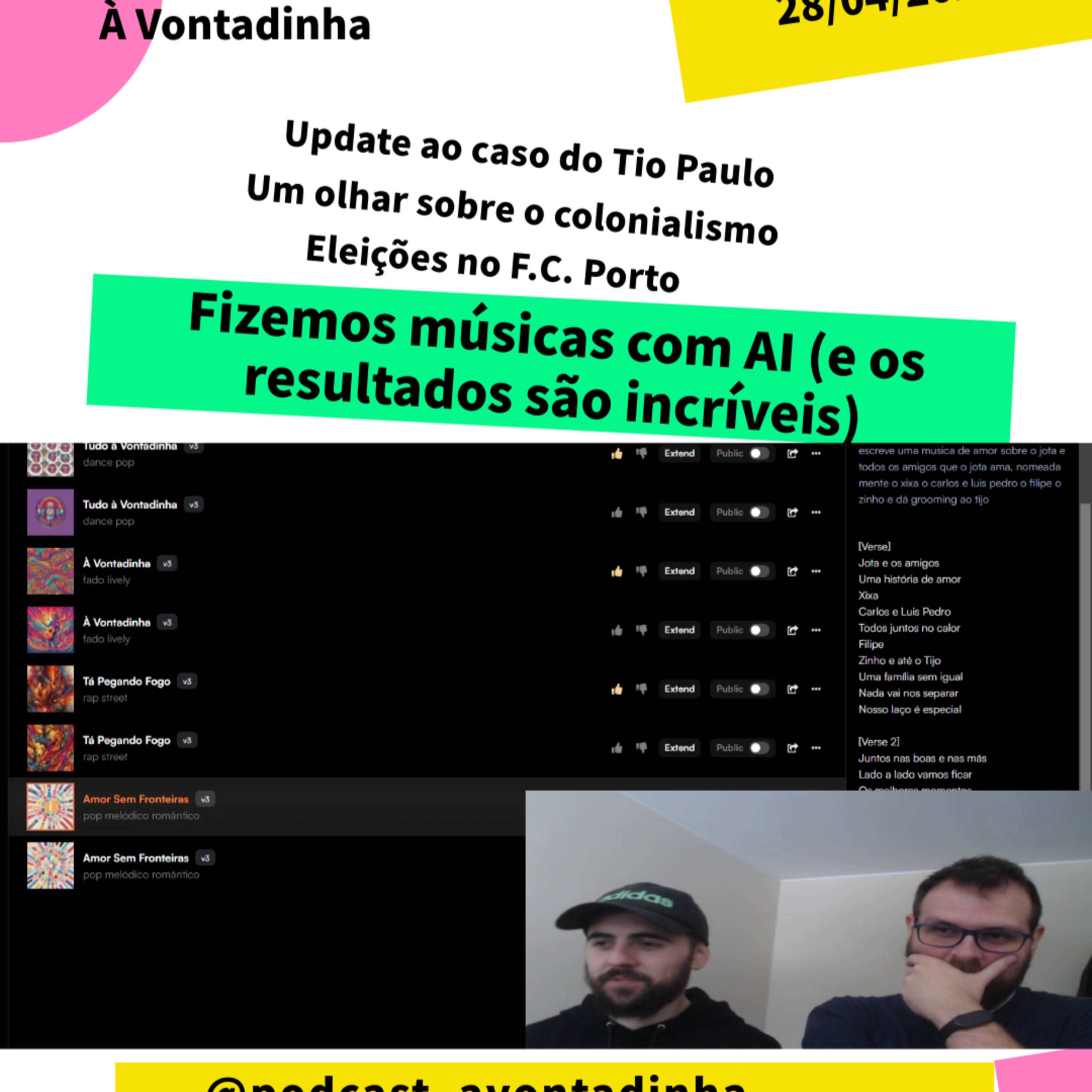 Ficamos chocados com a qualidade das músicas geradas em segundos! (e outros tópicos interessantes!) episode artwork