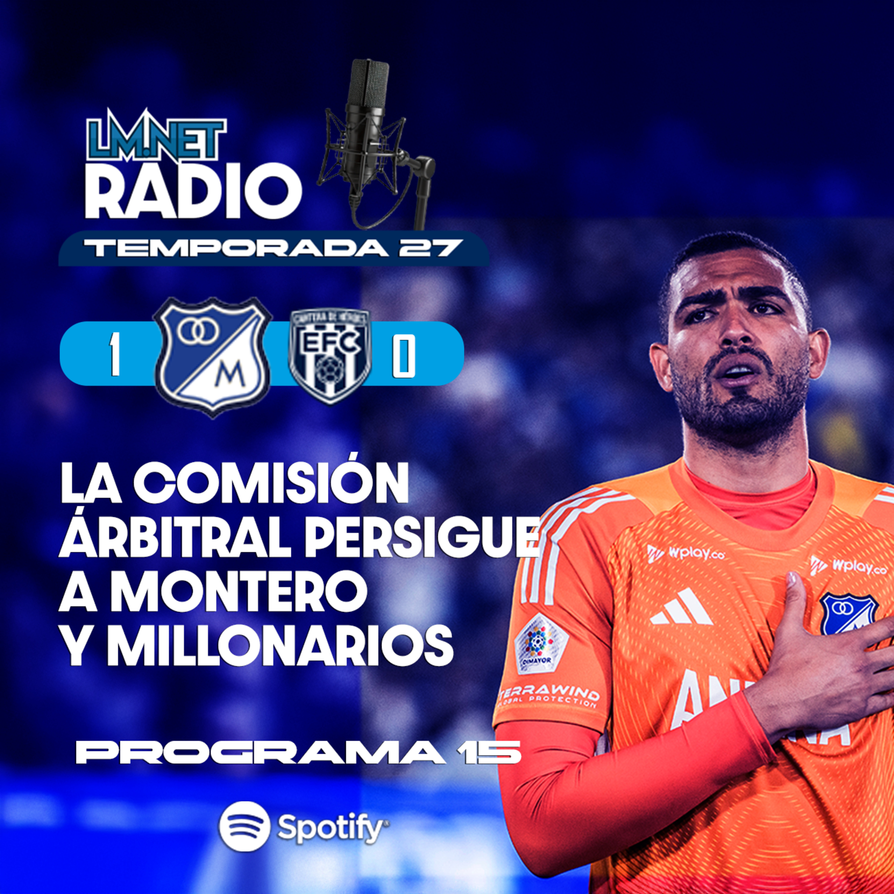 Temporada 27 Programa 15. La Comision Arbitral persigue a Montero y a Millonarios. episode artwork