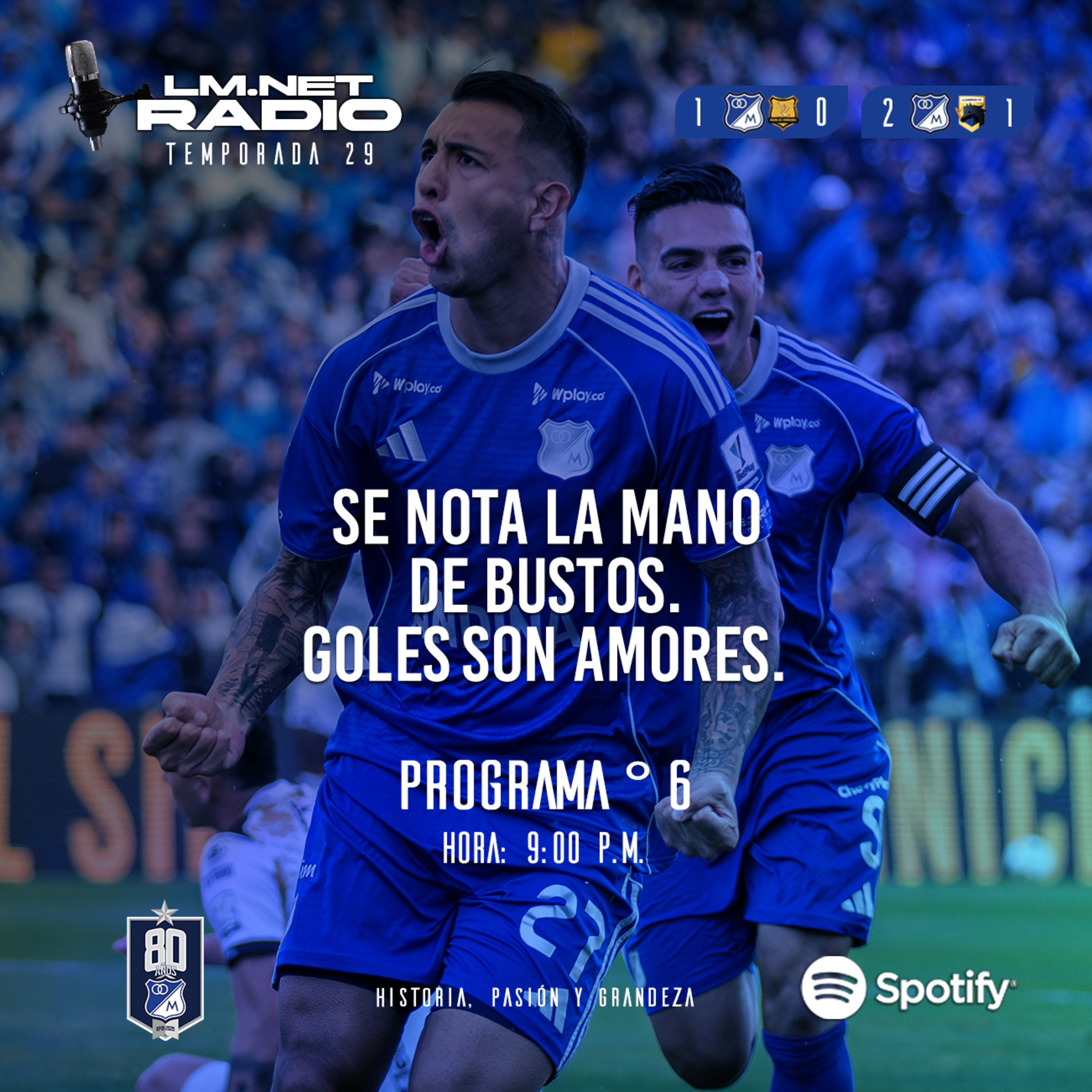 Temporada 29 Programa 06. Se nota la mano del DT. Goles son amores.  episode artwork