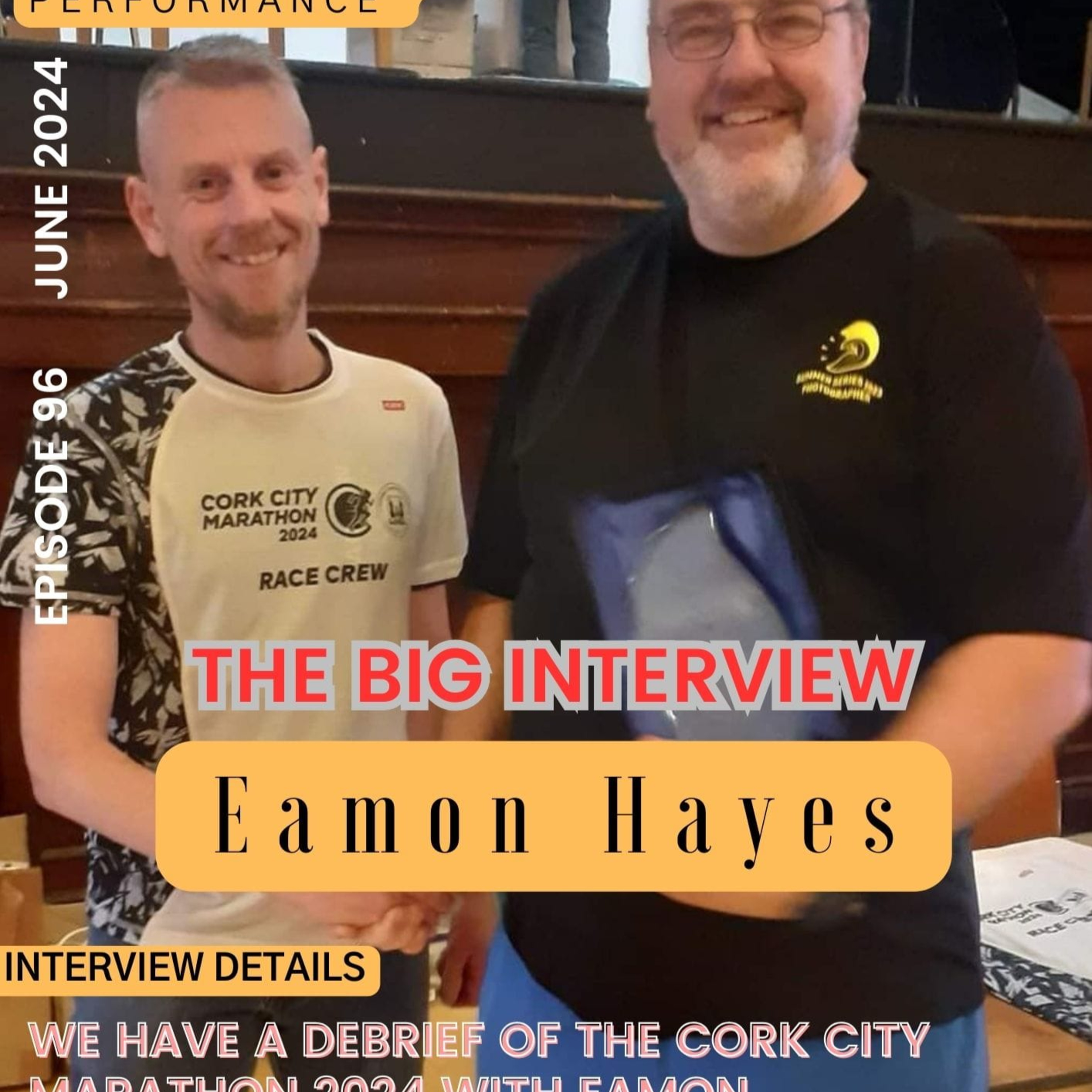 #96 with Eamon Hayes of Cork marathon