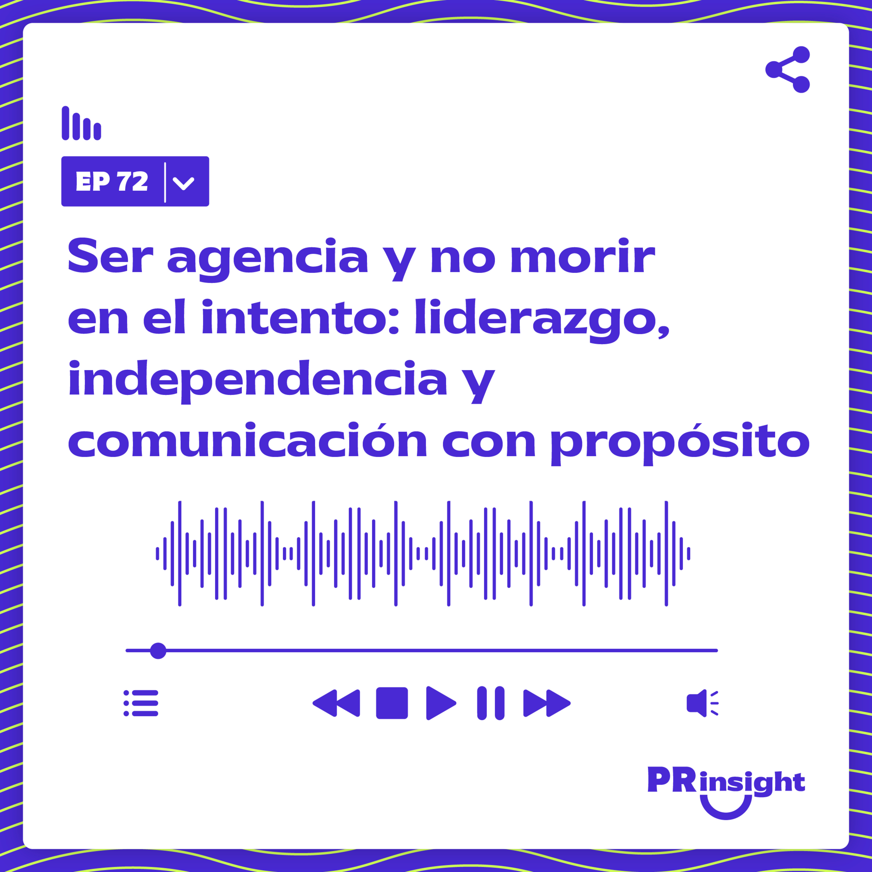 Portada de PRinsight Podcast