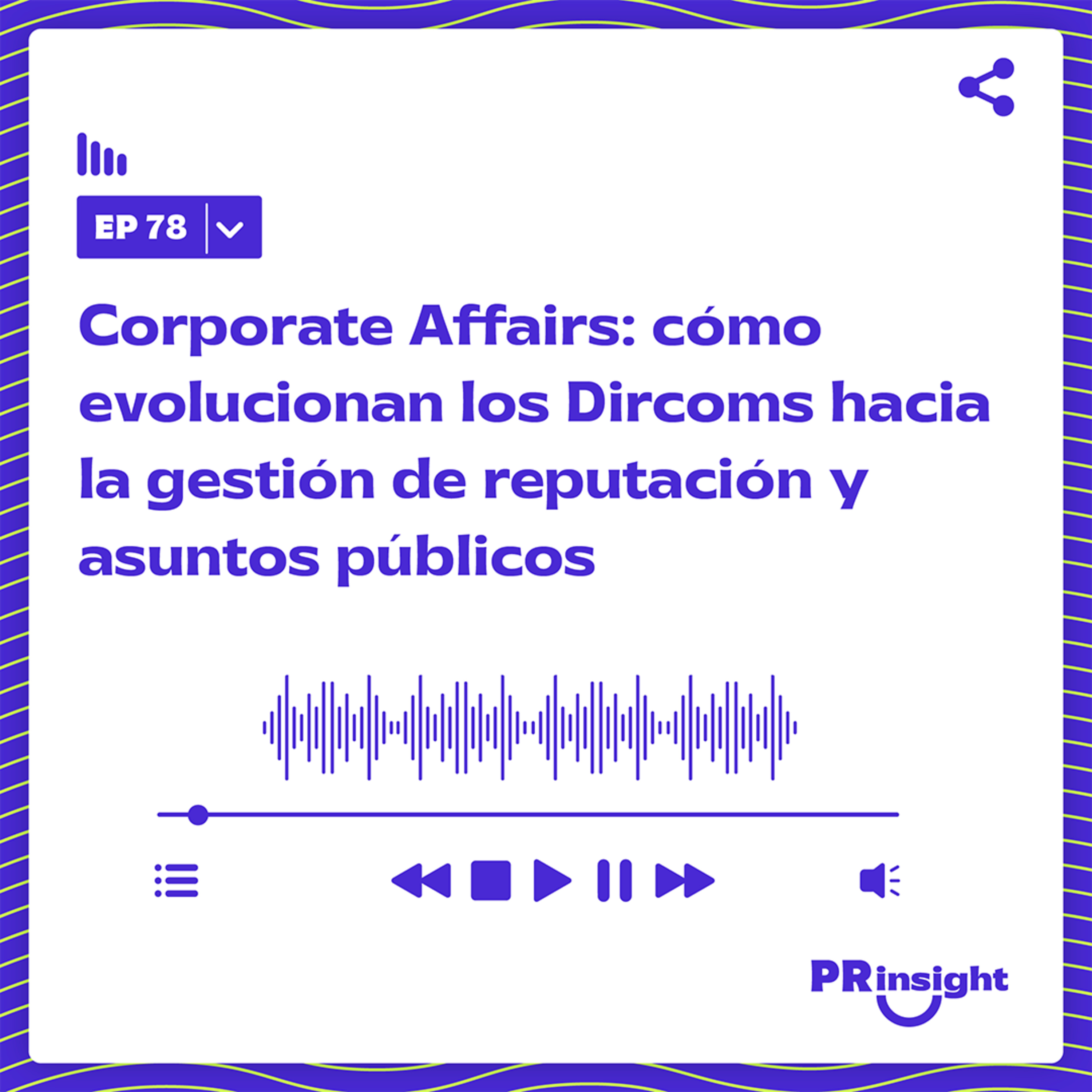 Portada de PRinsight Podcast