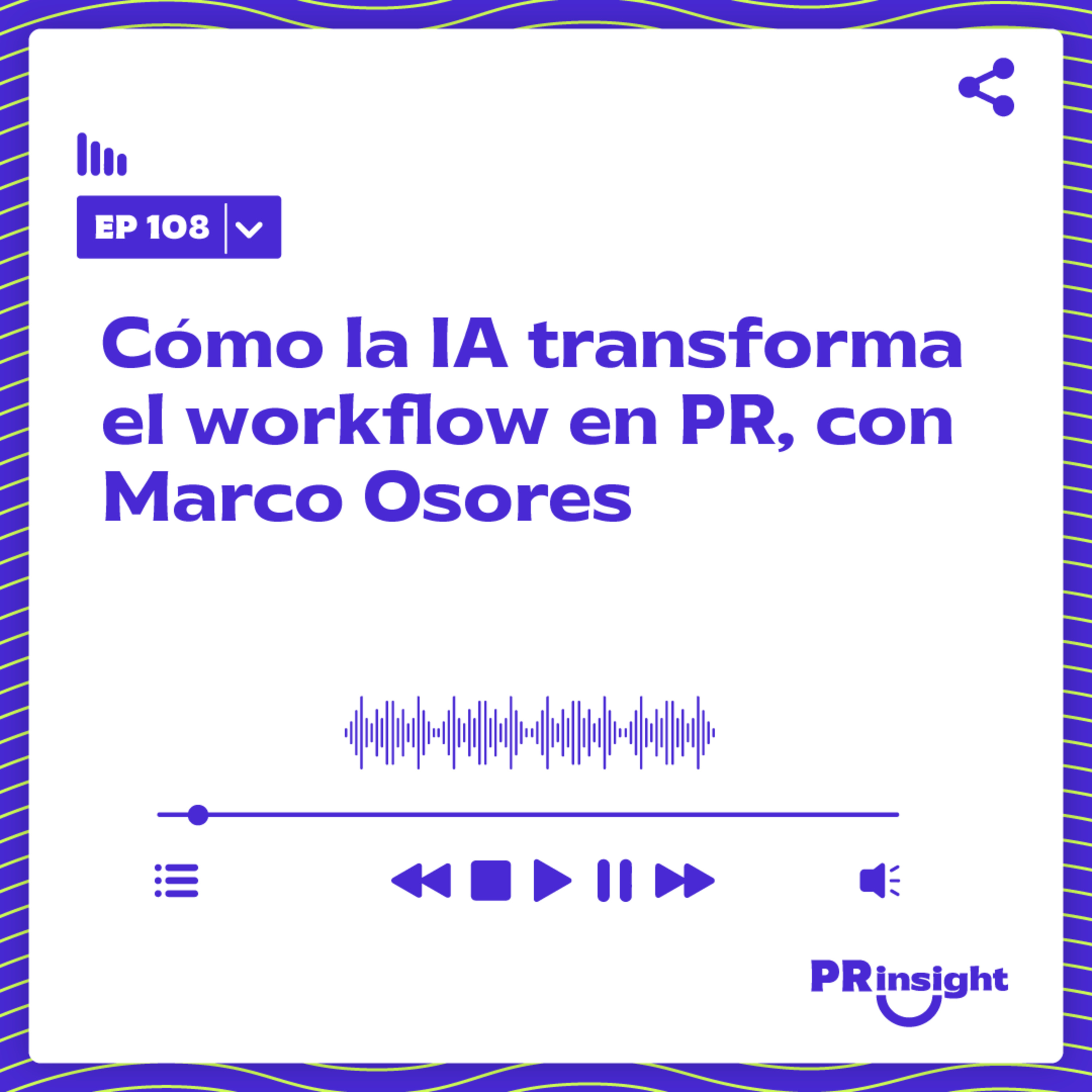 Portada de PRinsight Podcast