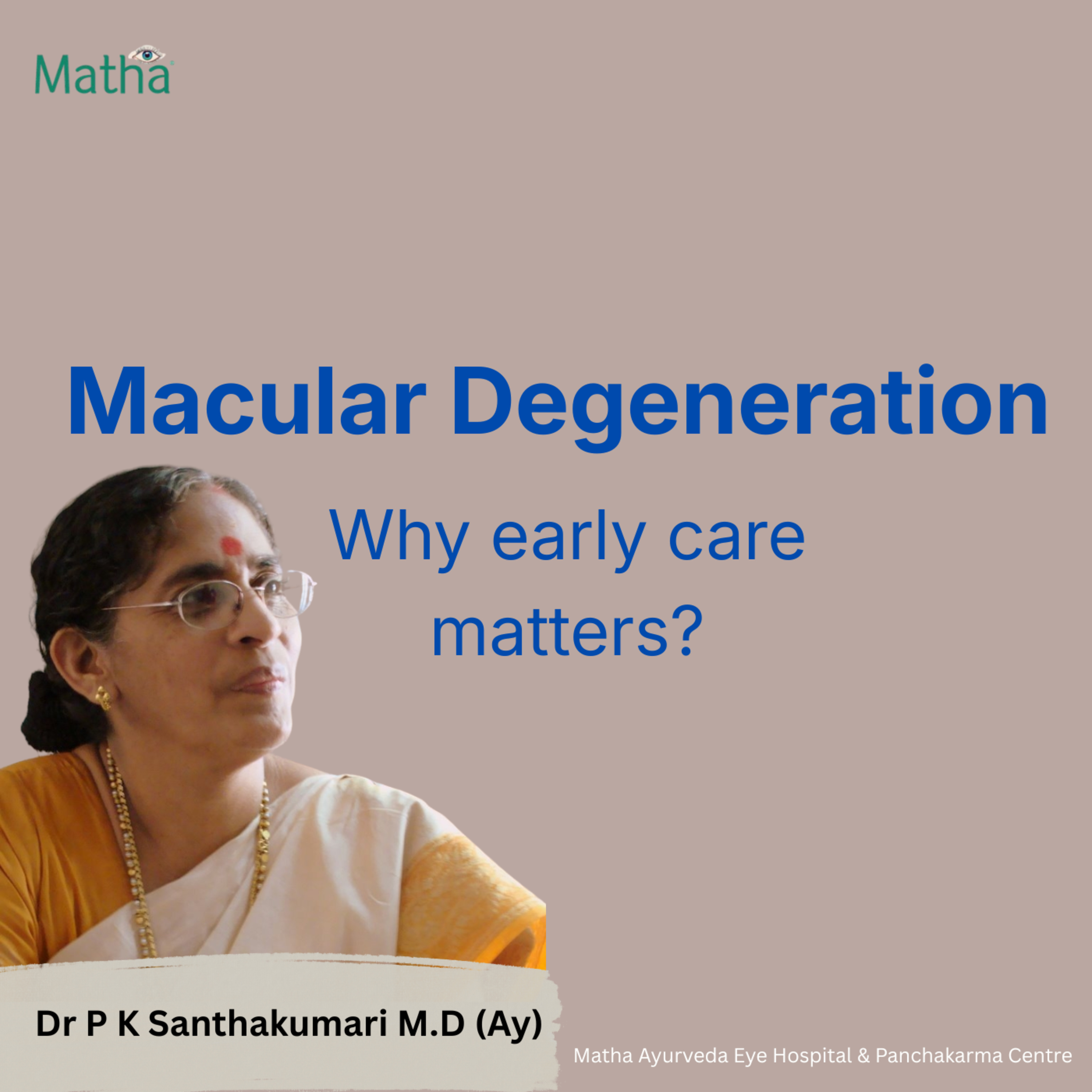 Episode #8 - Macular Degeneration: Stages, Symptoms, and Ayurvedic Approach episode artwork
