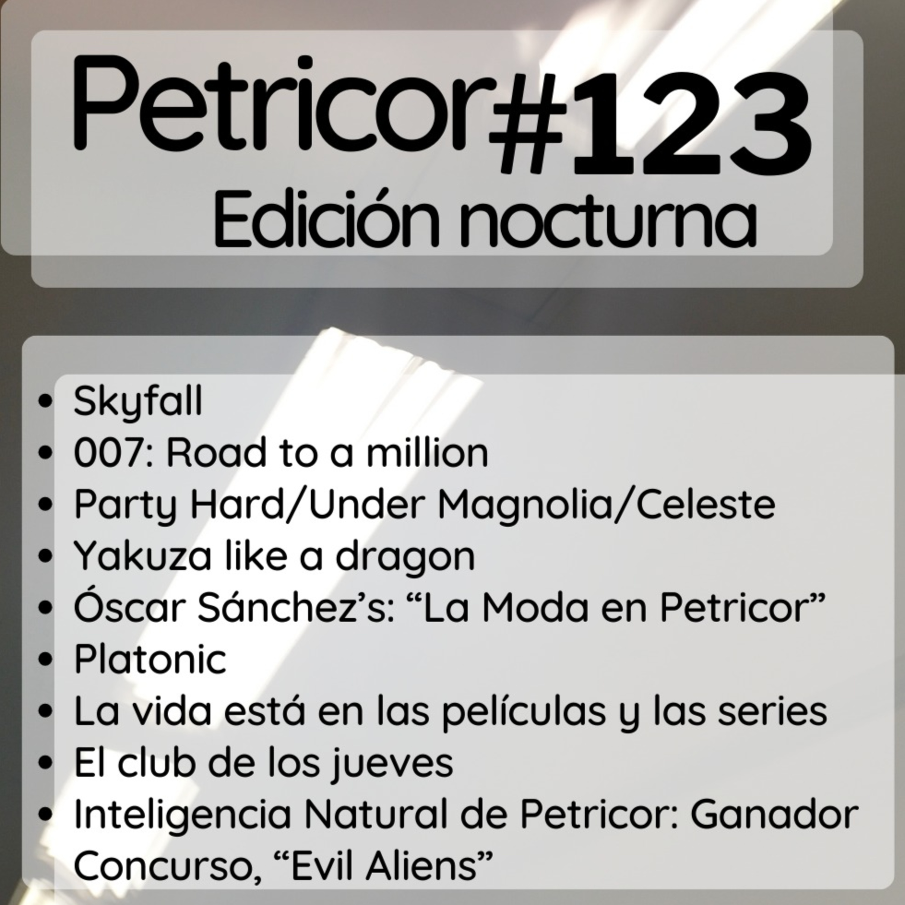 Portada de Petricor