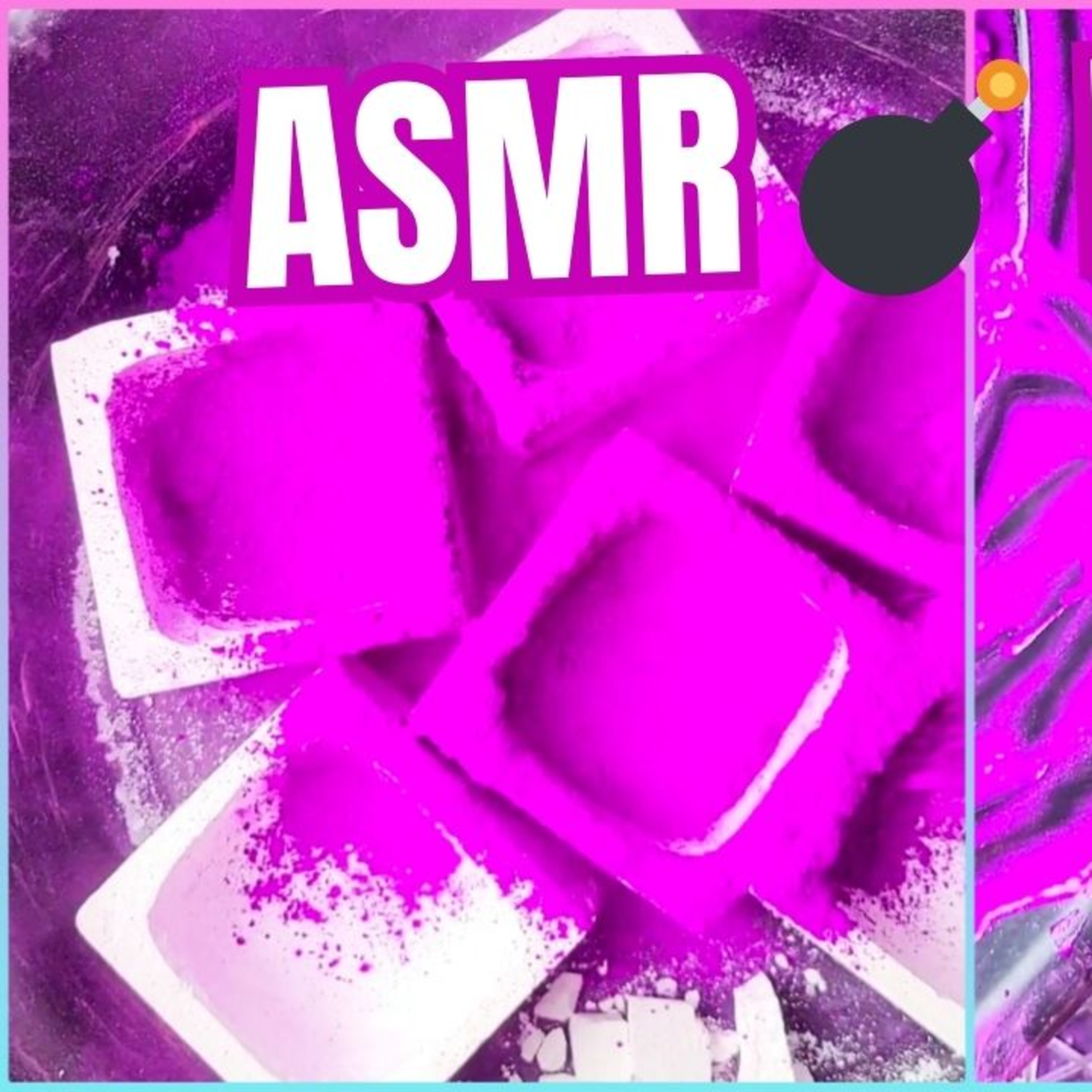 Exploding Chalk Bombs + ASMR Mixing AquariusDustASMR! 💜✨