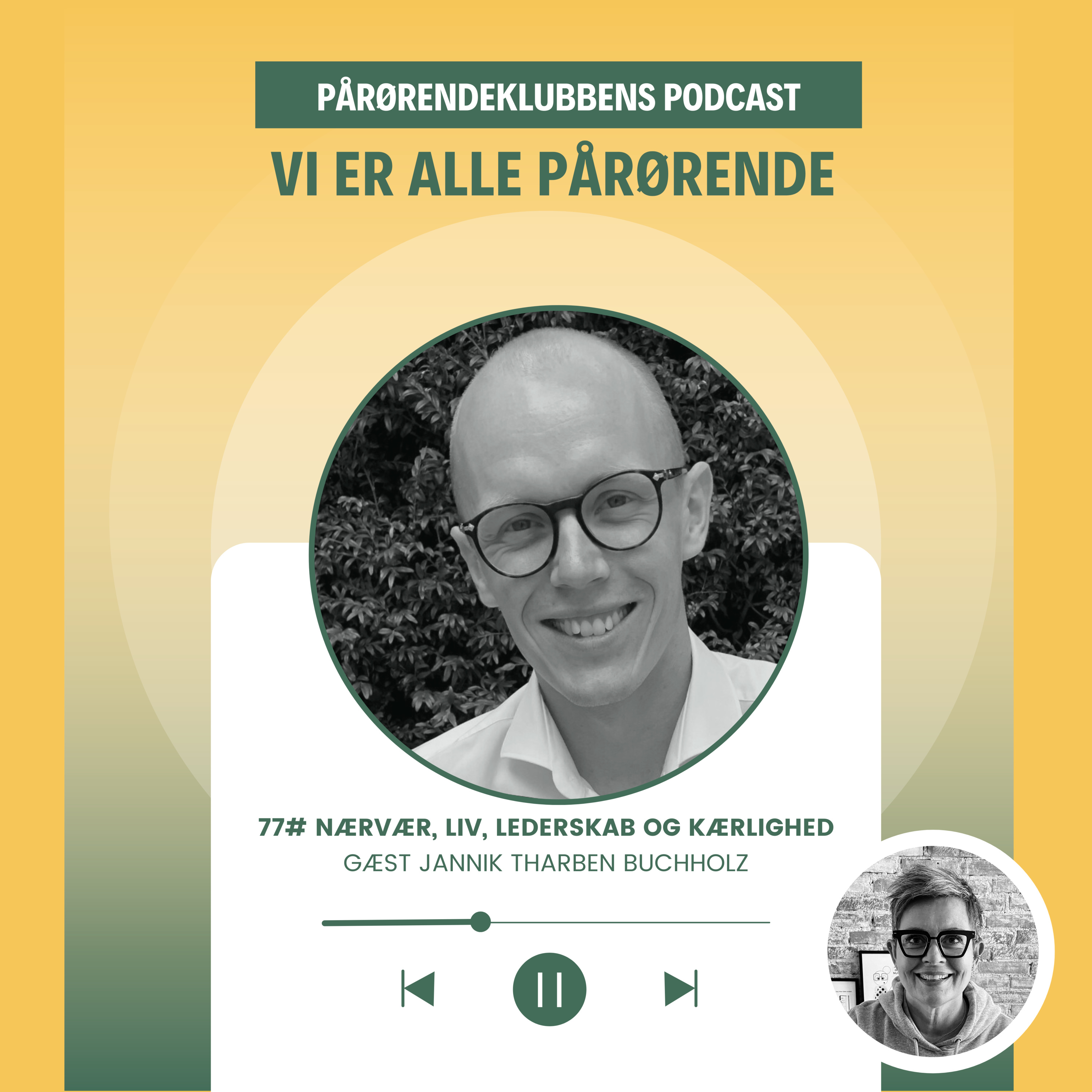 #77 Jannik Tharben Buchholz om nærvær, liv, lederskab og kærlighed episode artwork