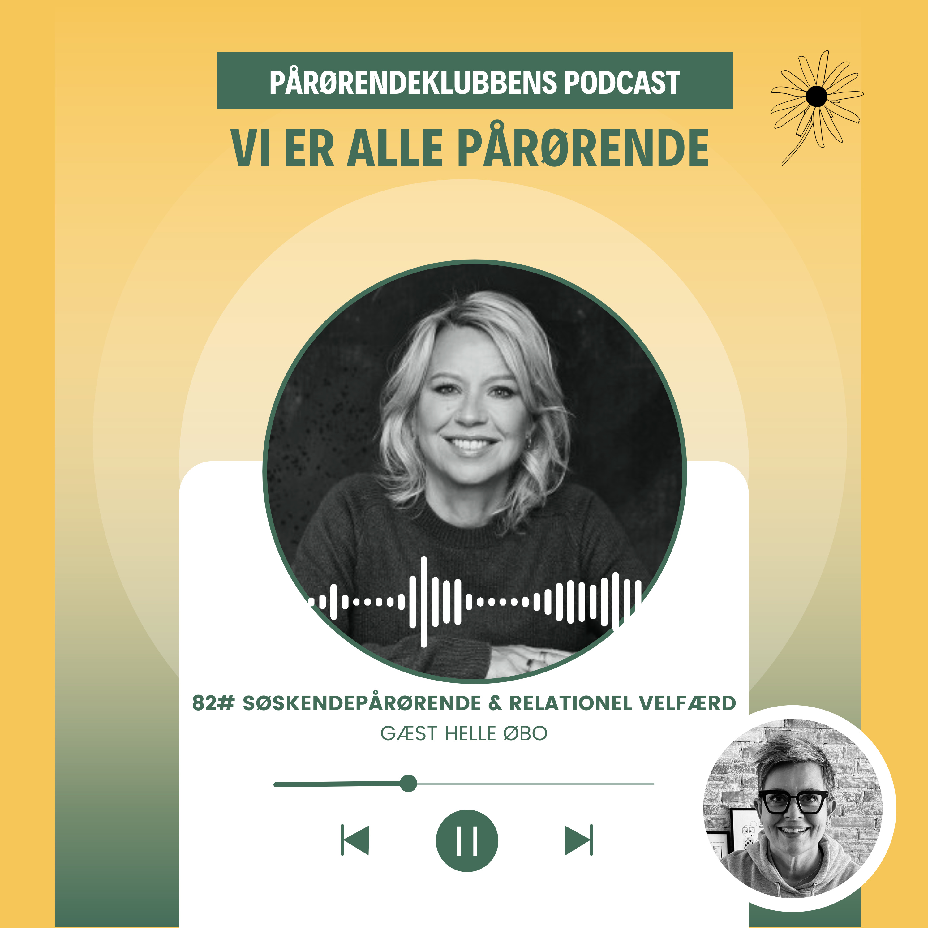 82# Helle Øbo om søskendepårørende og relationel velfærd episode artwork