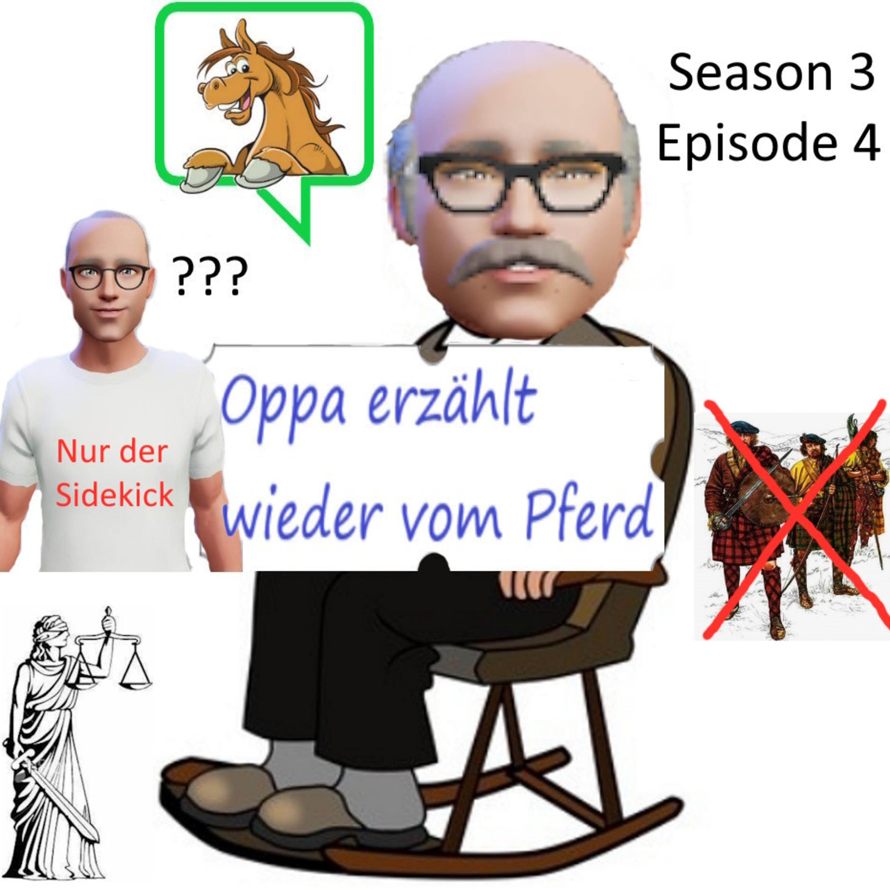 Oppa erzählt wieder vom Pferd