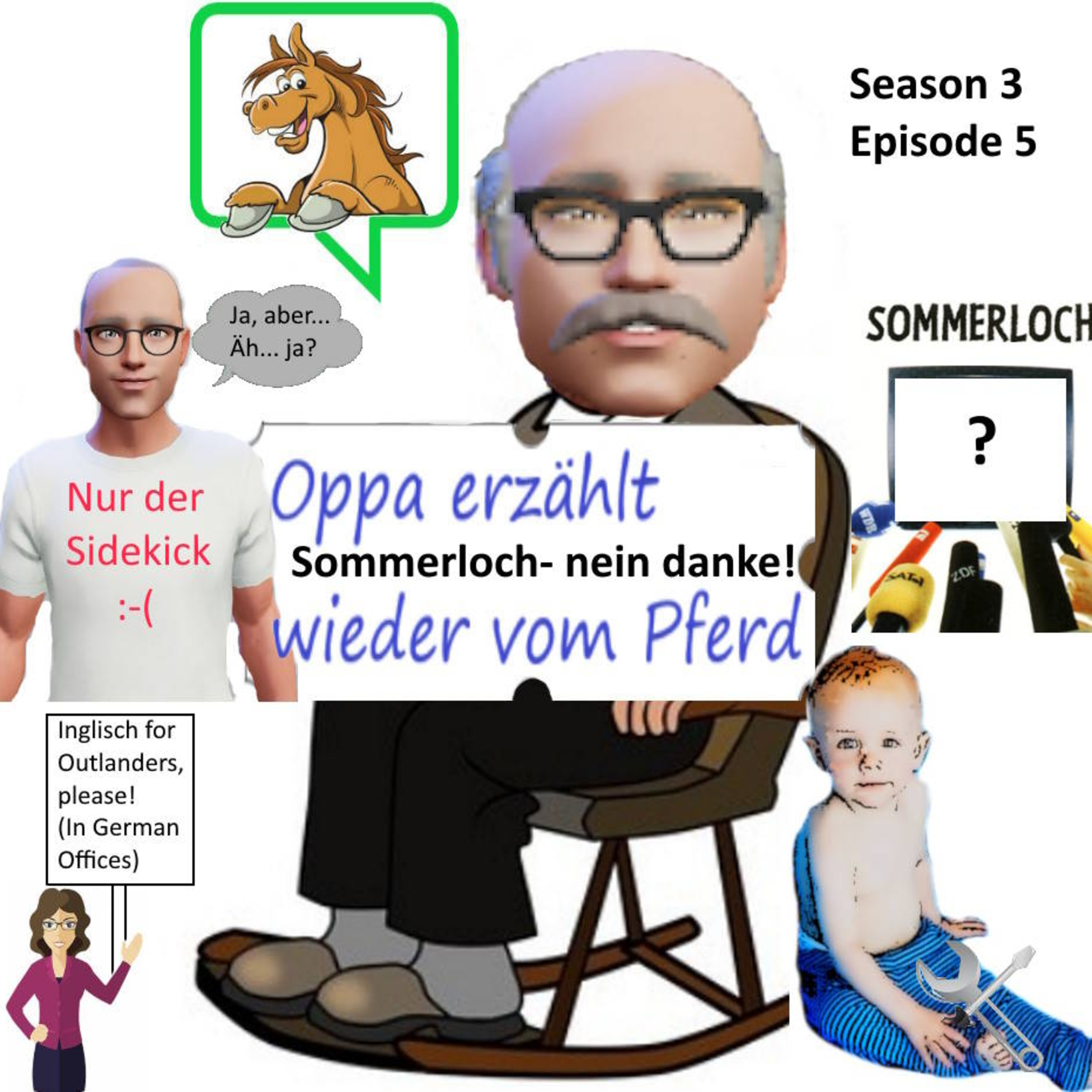 Oppa erzählt wieder vom Pferd