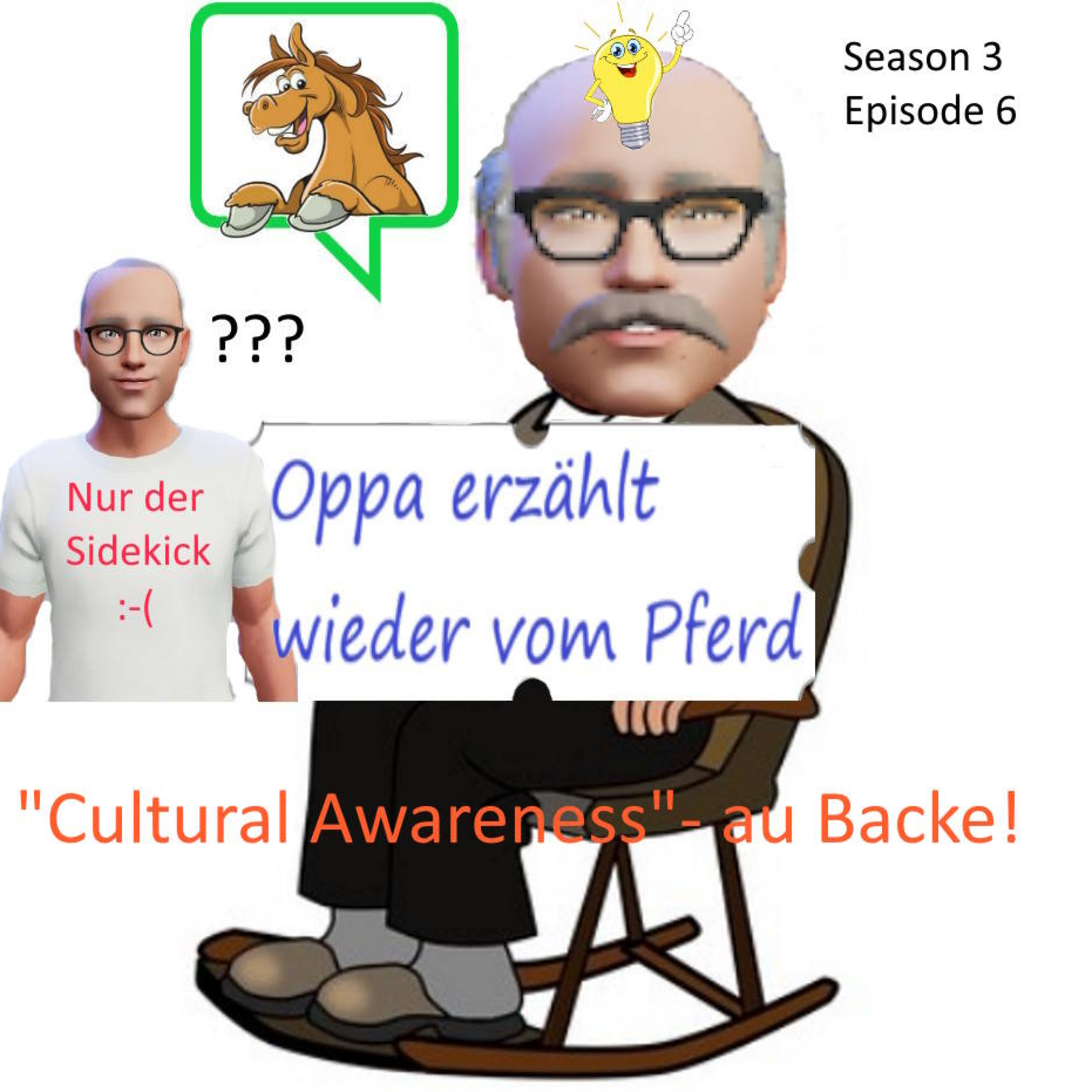 Oppa erzählt wieder vom Pferd