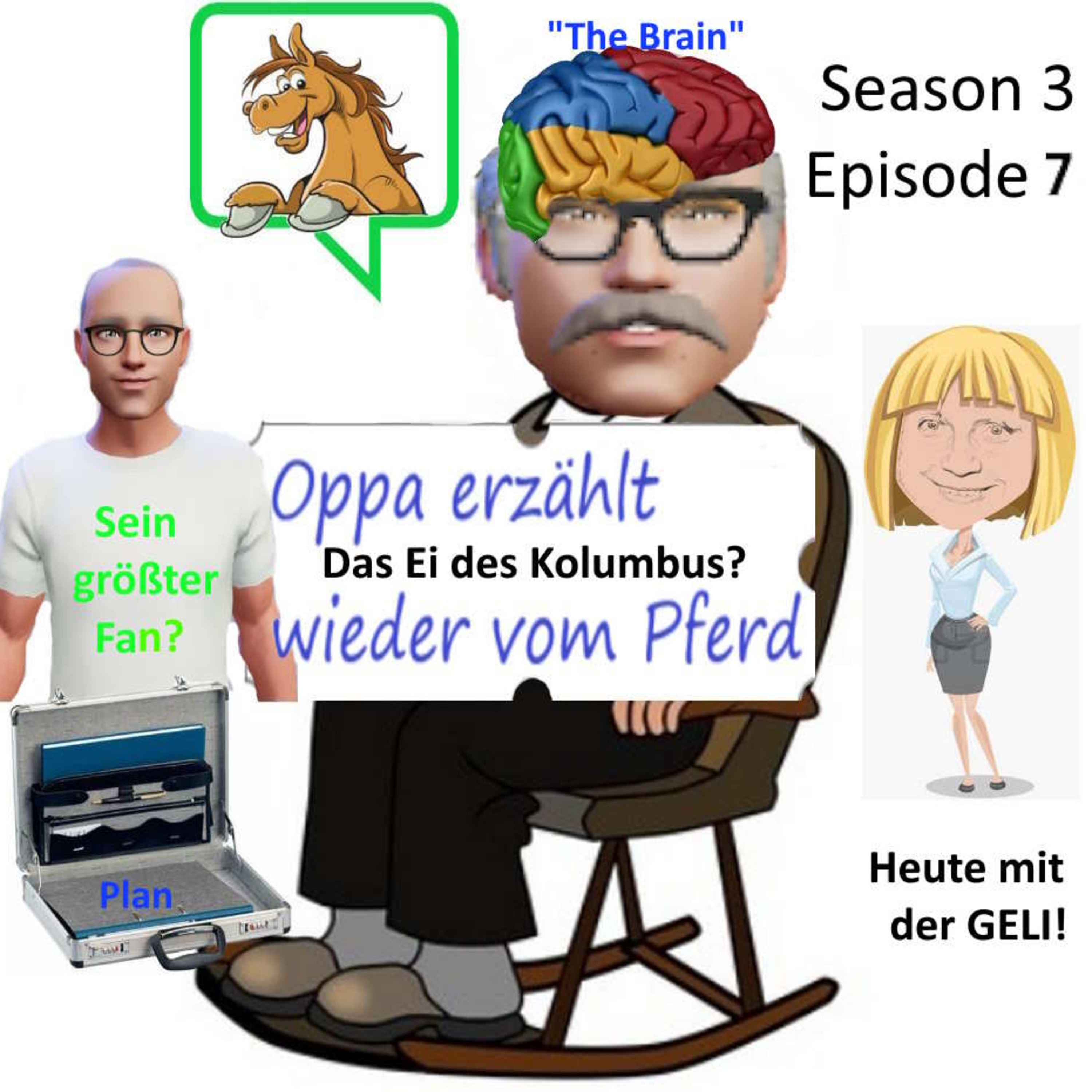 Oppa erzählt wieder vom Pferd