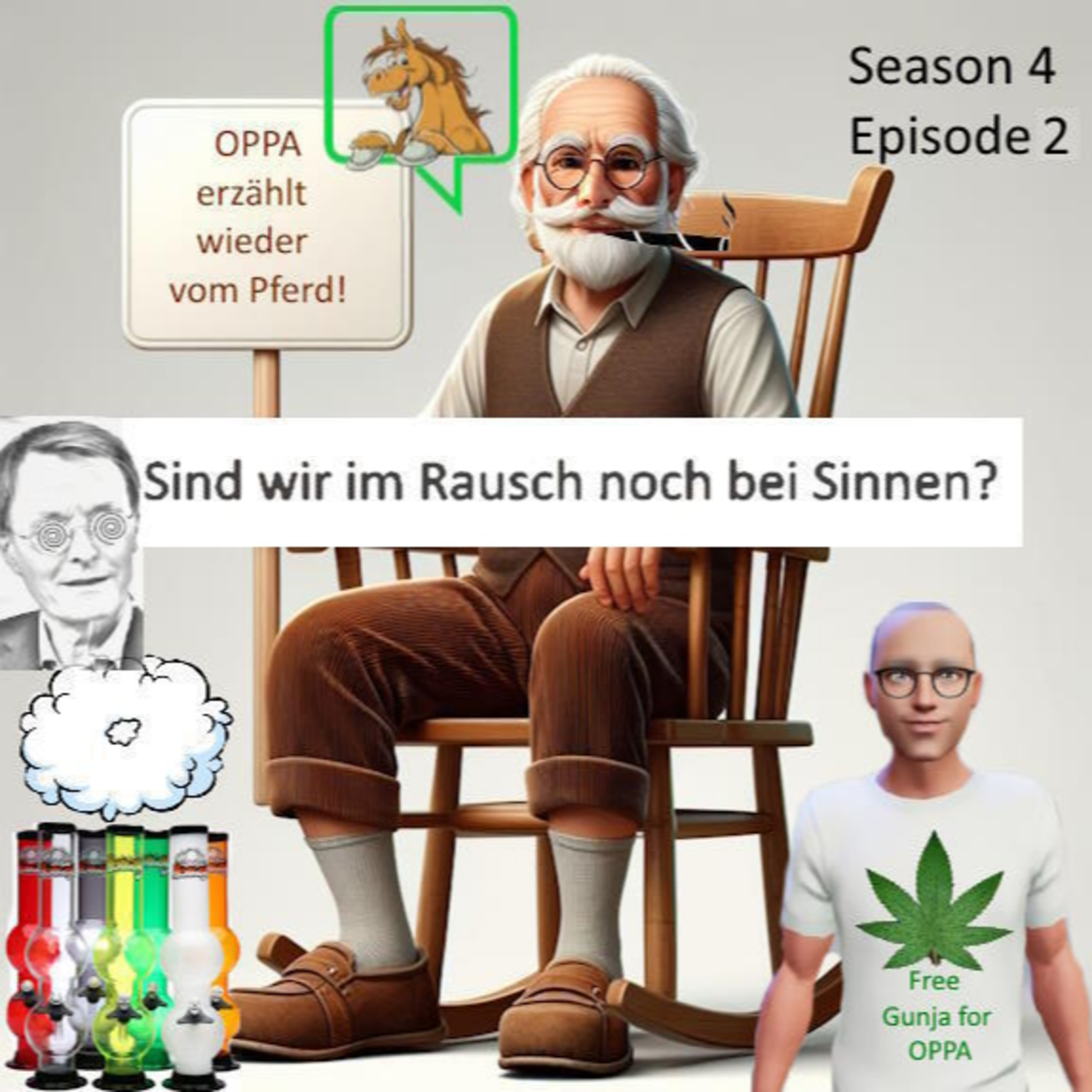 Oppa erzählt wieder vom Pferd