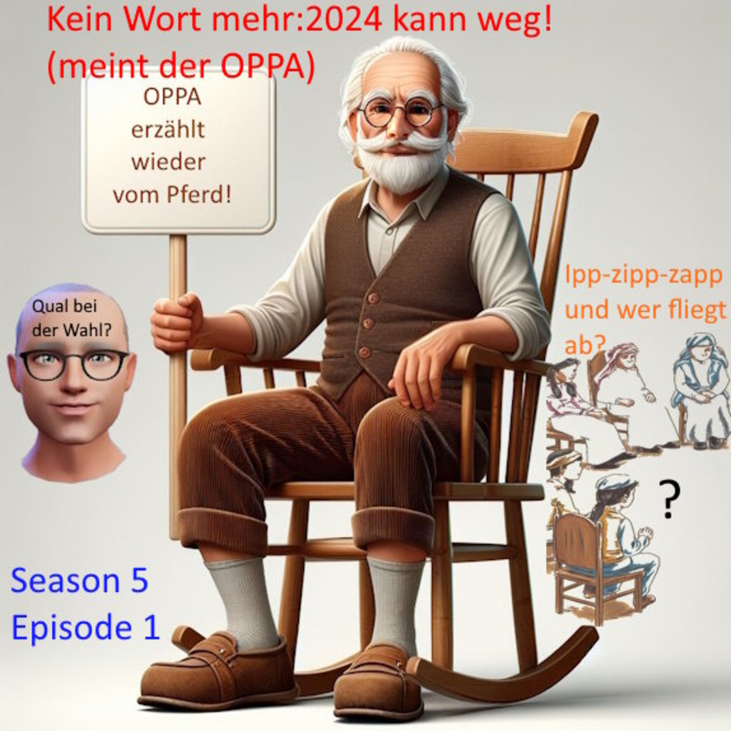Oppa erzählt wieder vom Pferd