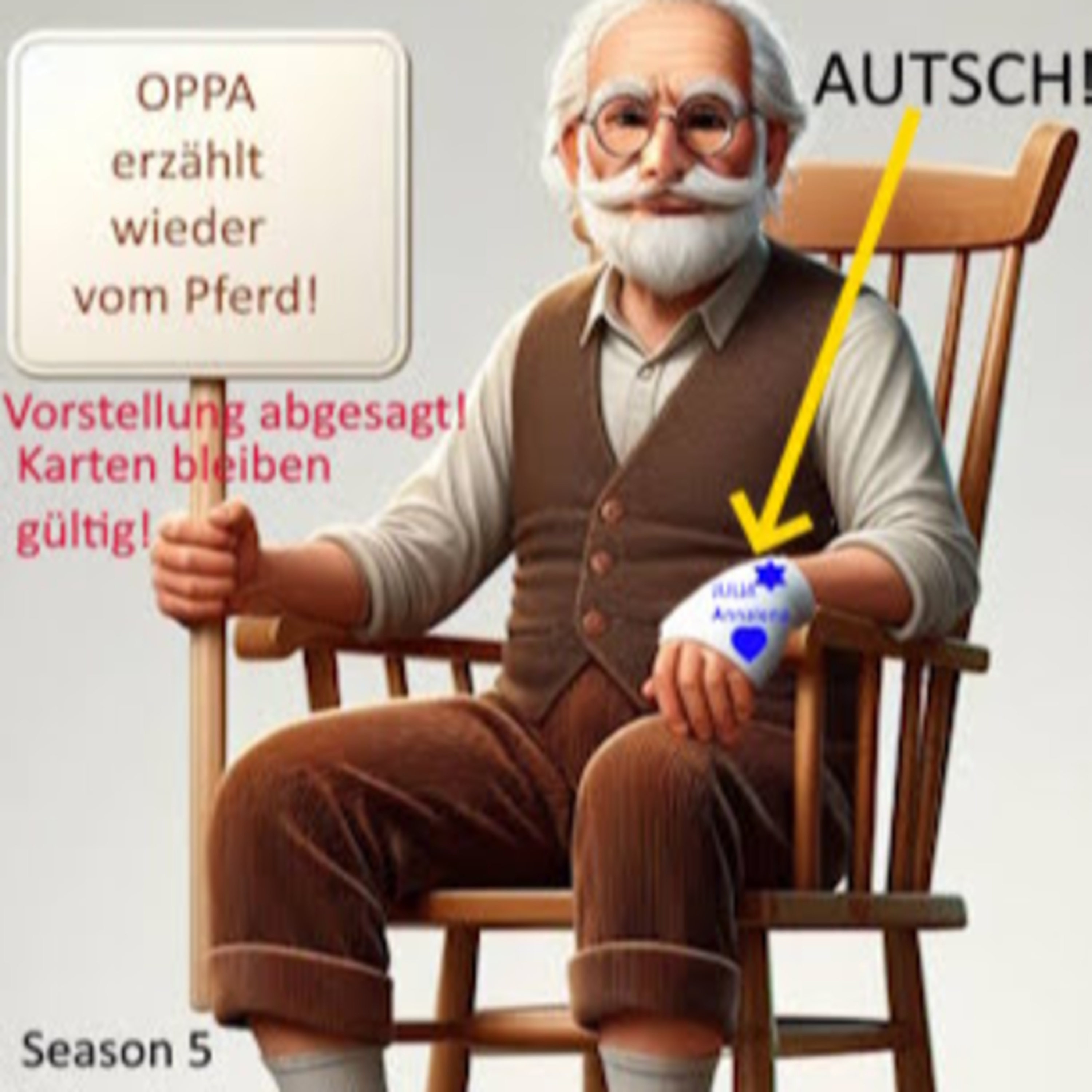 Oppa erzählt wieder vom Pferd