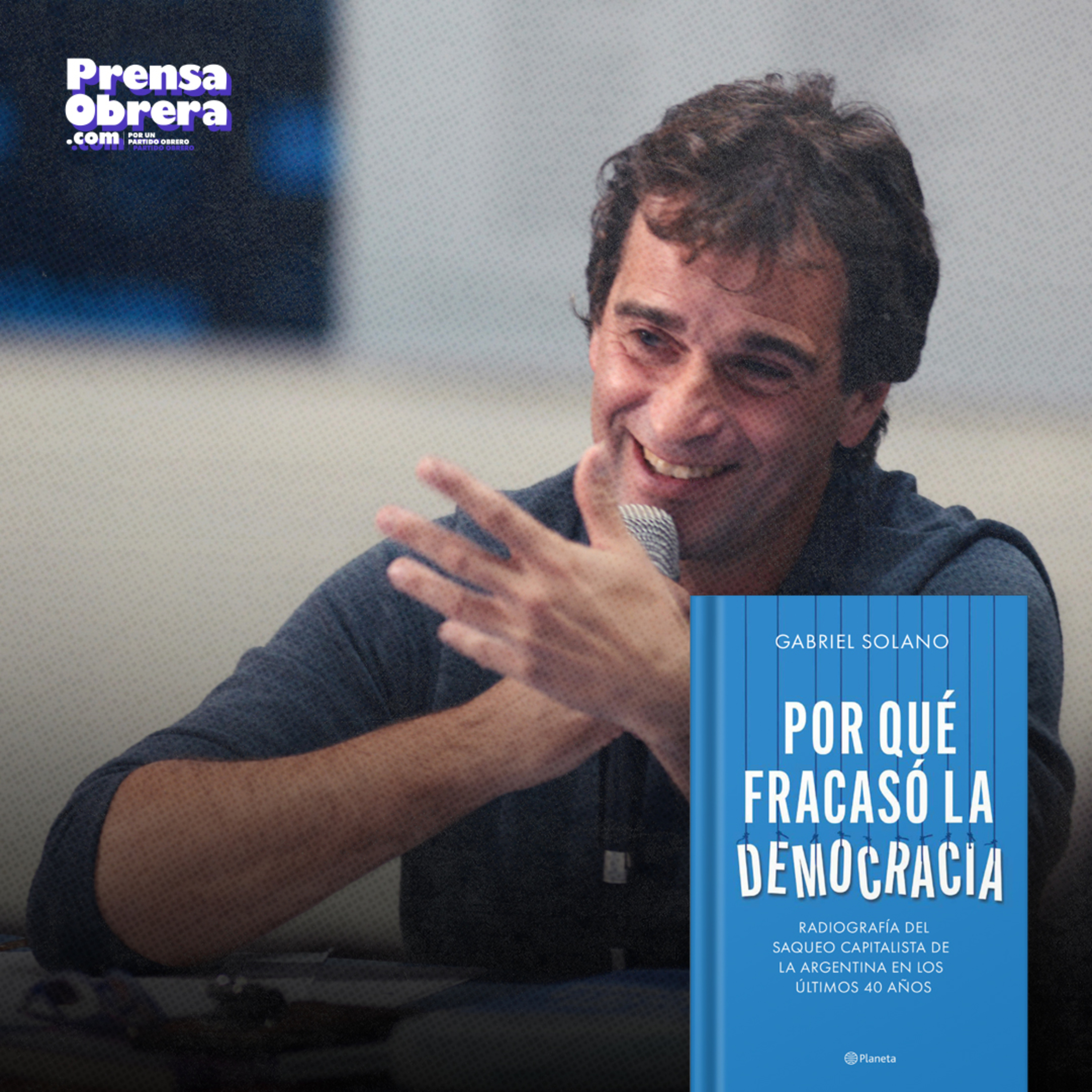 [CHARLA] “Por qué fracasó la democracia” Hernán Ouviña, Pablo Alabarces y Gabriel Solano. episode artwork