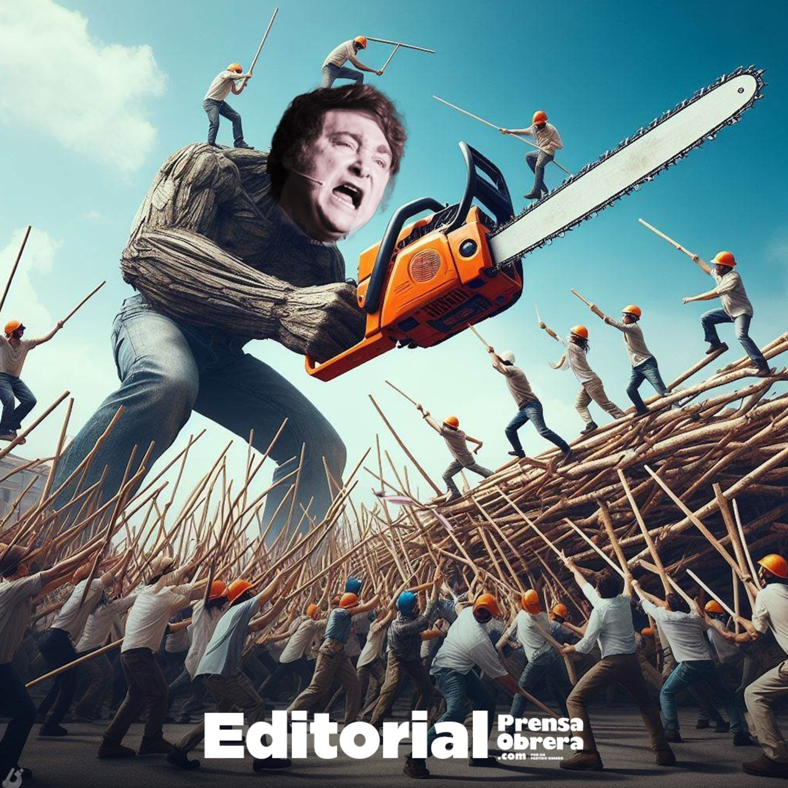 [EDITORIAL] El “plan motosierra” es un mazazo contra el pueblo - Por Juan García episode artwork