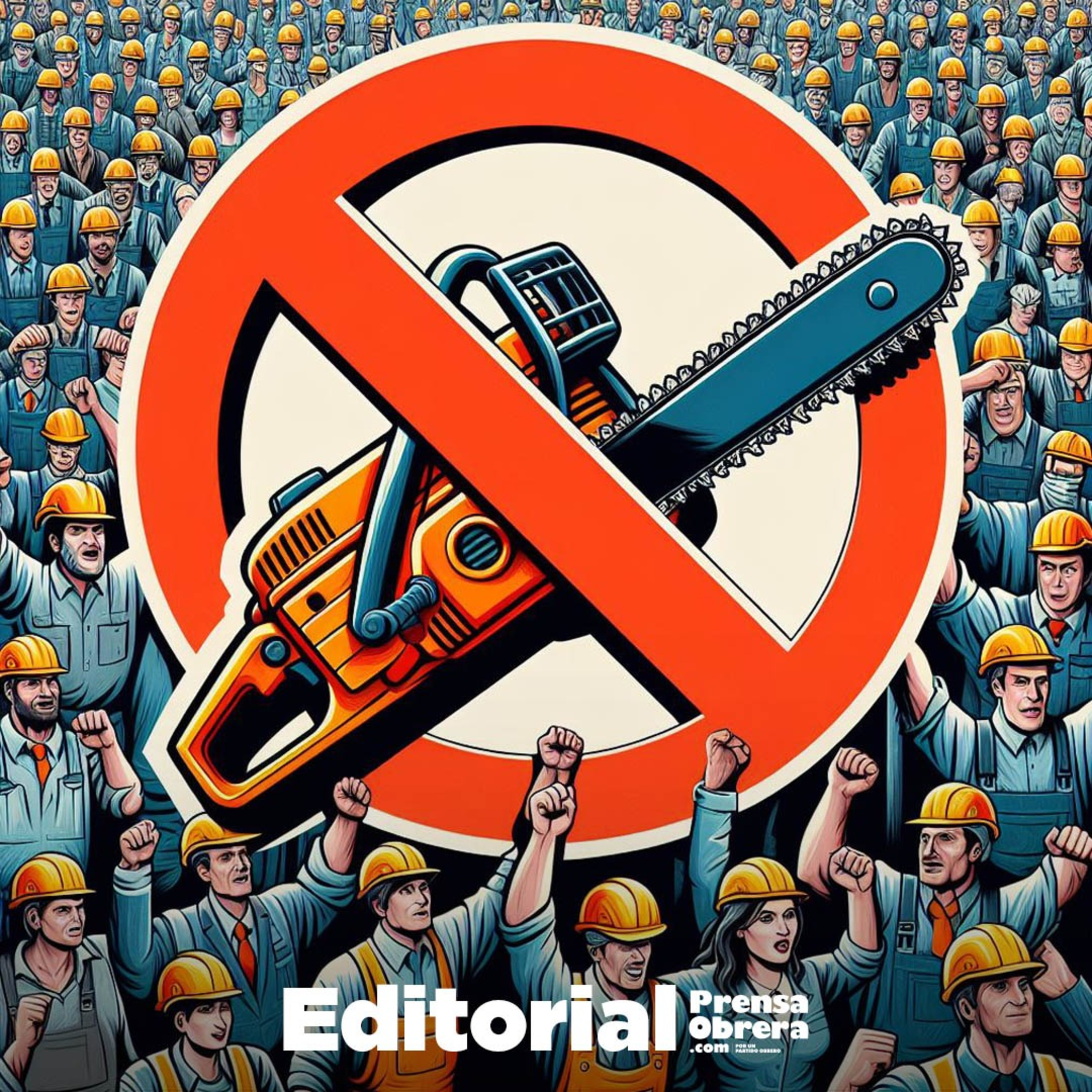 [EDITORIAL] La derrota del plan motosierra solo puede venir por la intervención de los trabajadores - Por Eduardo Salas episode artwork