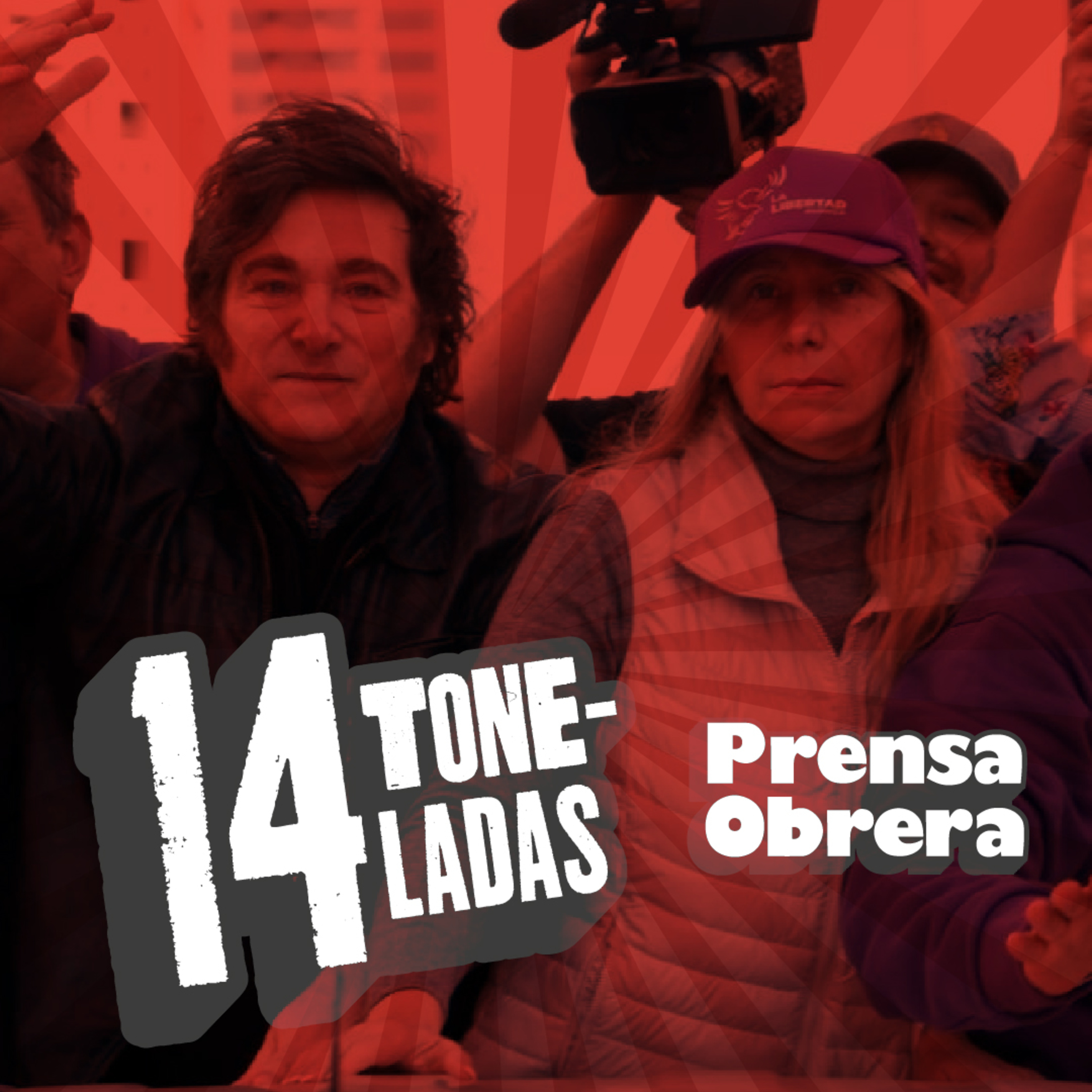 [14 TONELADAS] CRECE el REPUDIO POPULAR contra MILEI, MILITARES YANQUIS en VENEZUELA y GAZA episode artwork