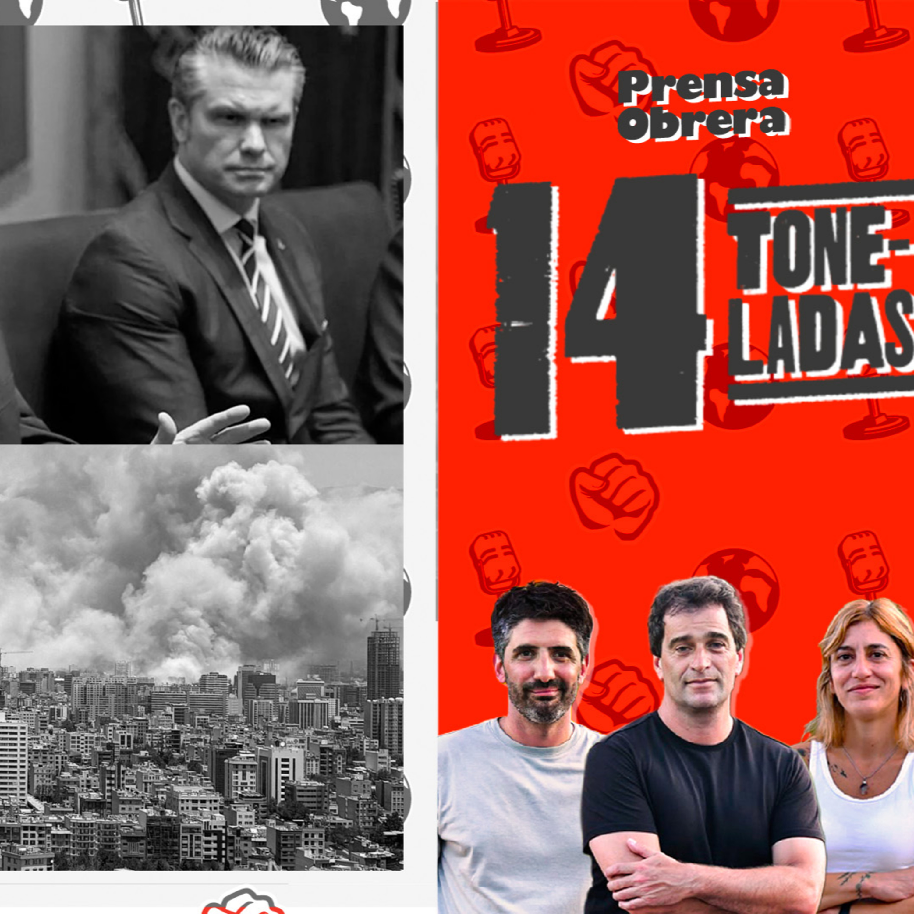 [14 TONELADAS] Un MES de la GUERRA: "VENTAJA" para IRÁN y LEY de GLACIARES episode artwork