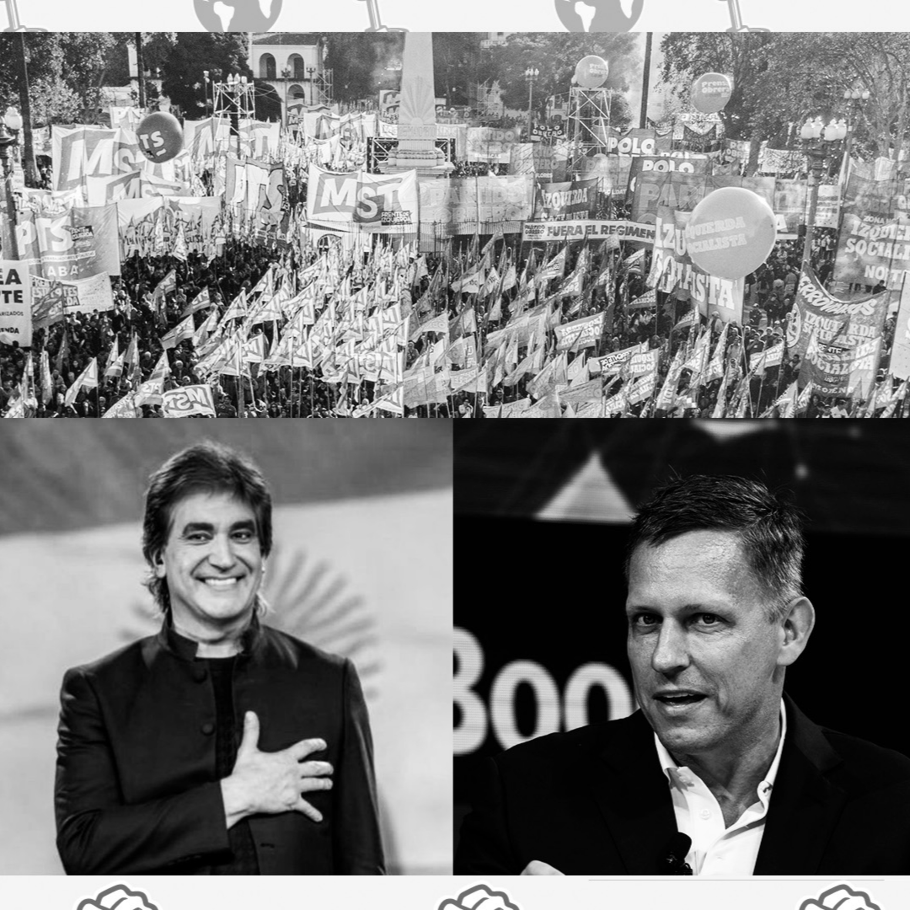 [14 TONELADAS] PRIMERO de MAYO contra MILEI | DANTE GEBEL y PETER THIEL  episode artwork