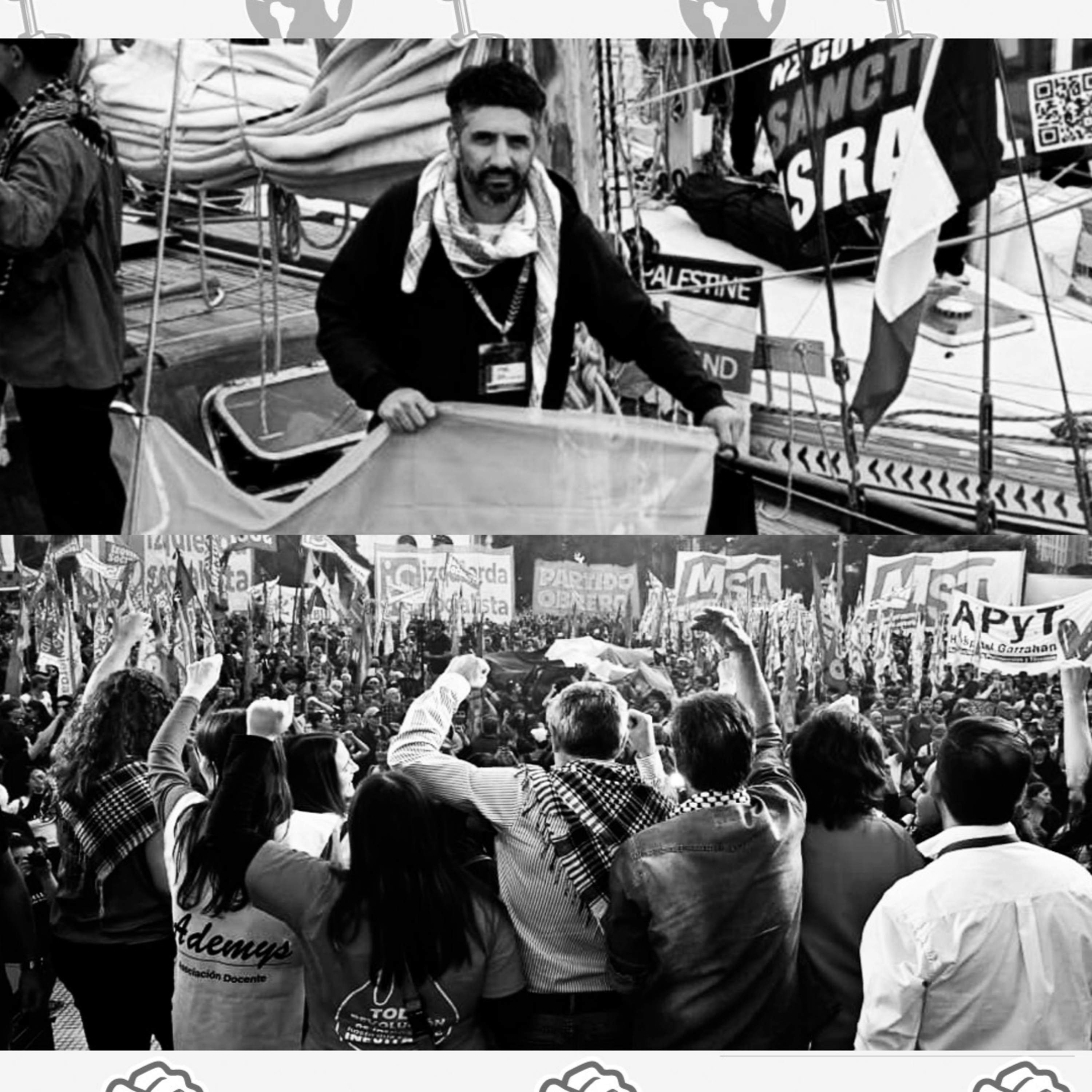 [14 TONELADAS] 1° de MAYO: el DEBATE de la IZQUIERDA | ENTREVISTA a PABLO GIACHELLO (Flotilla) episode artwork