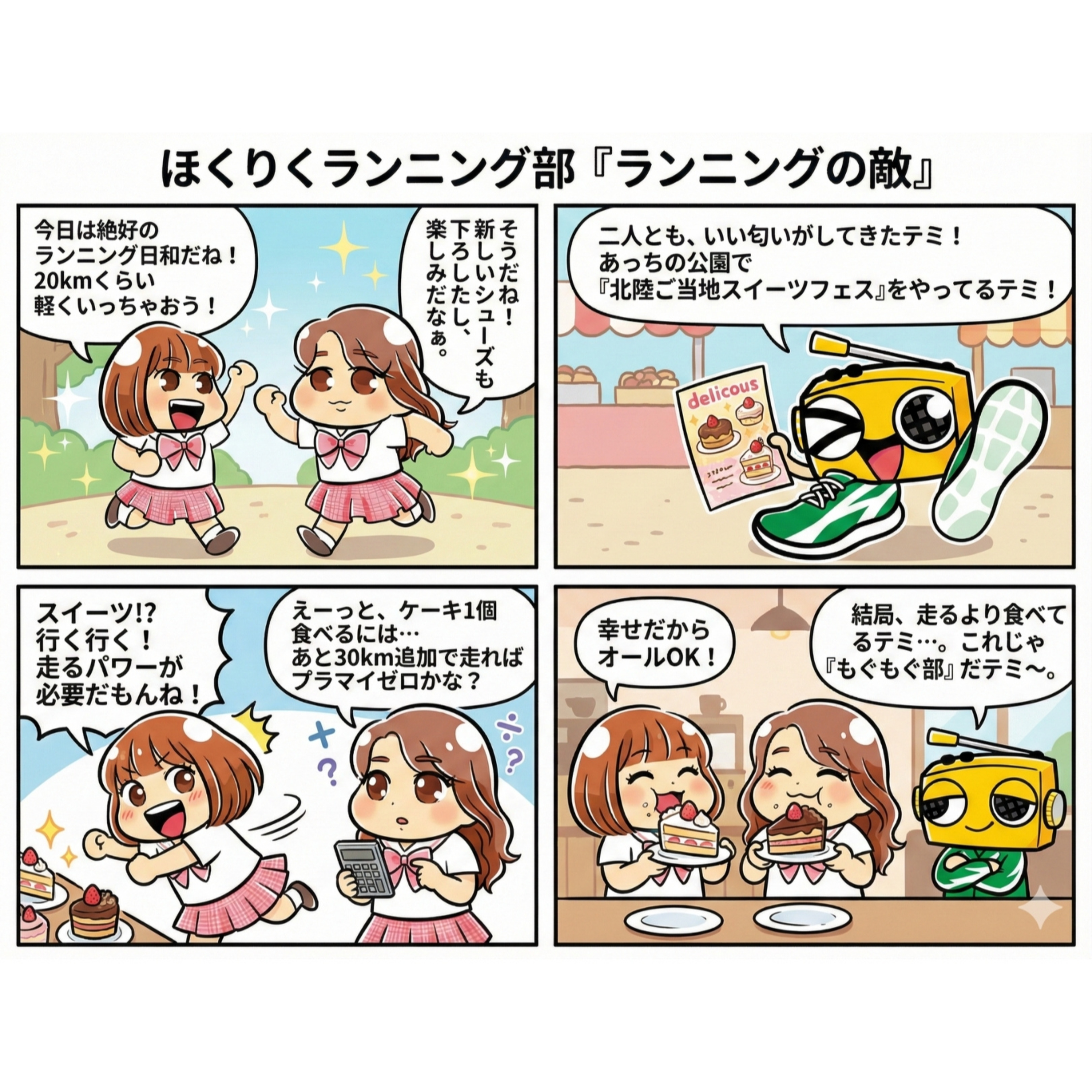 #282 ほくりくランニング部「今度はAIでランニングあるある漫画をつくってみた」 episode artwork