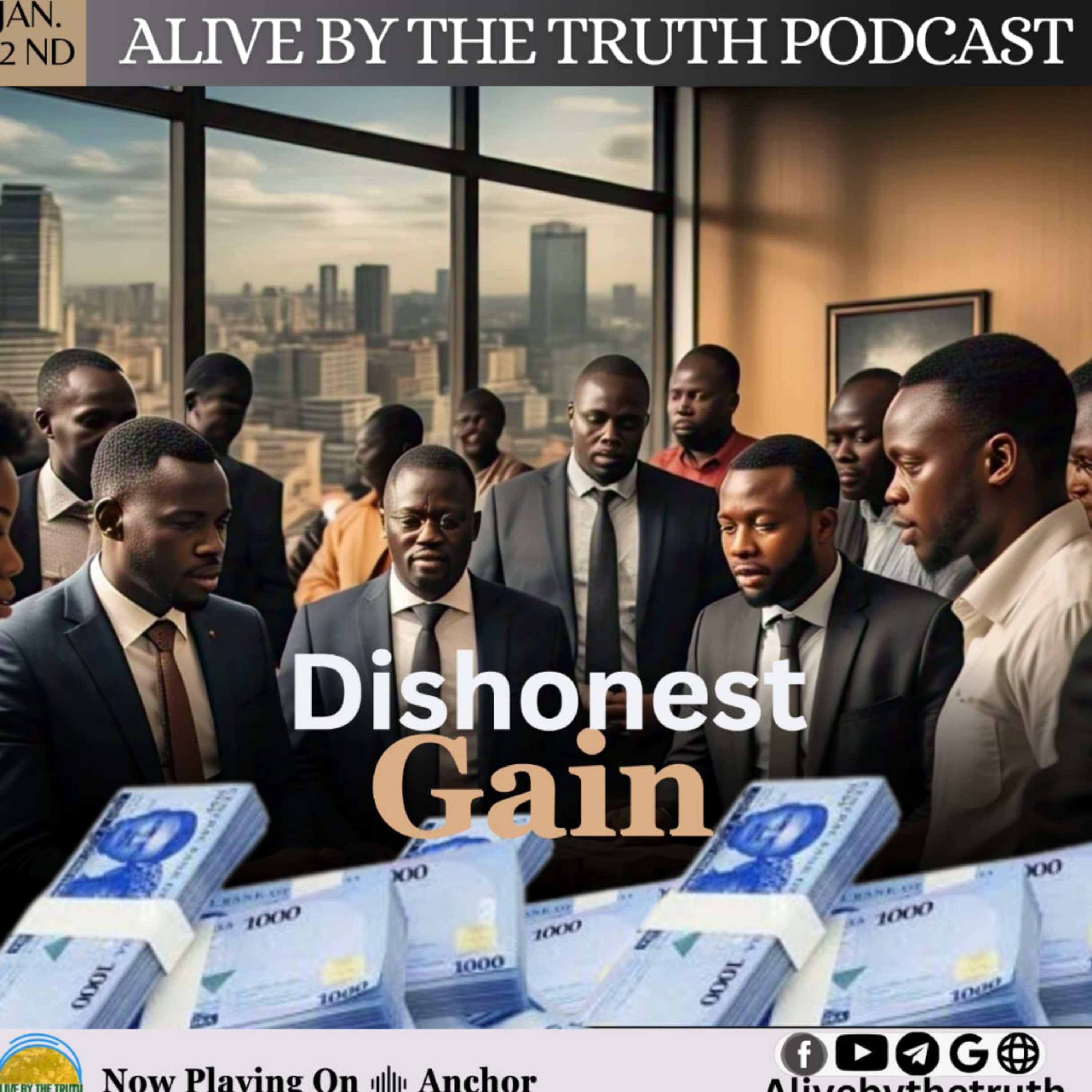 Dishonest Gain episode artwork
