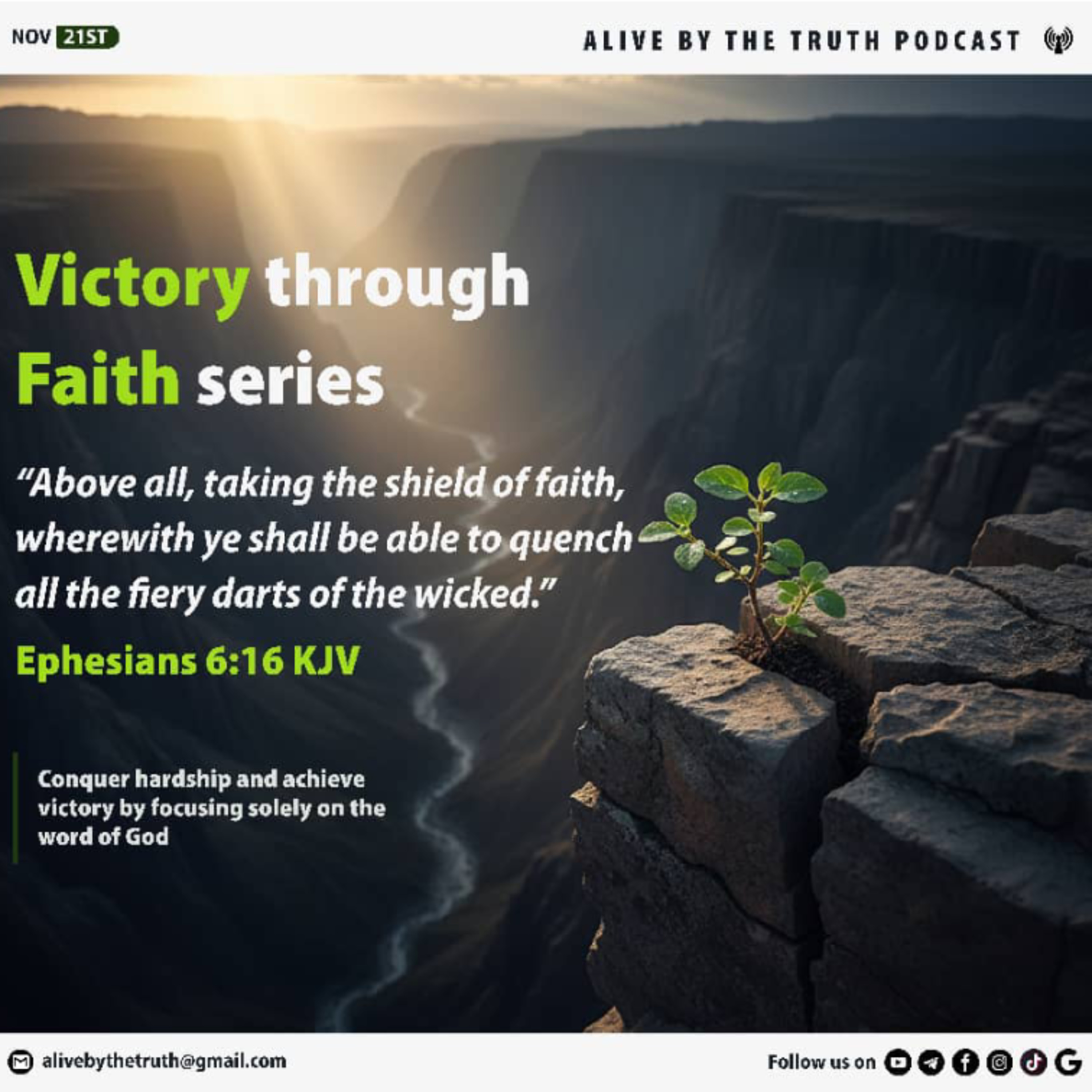 Victory through Faith Part 1 episode artwork